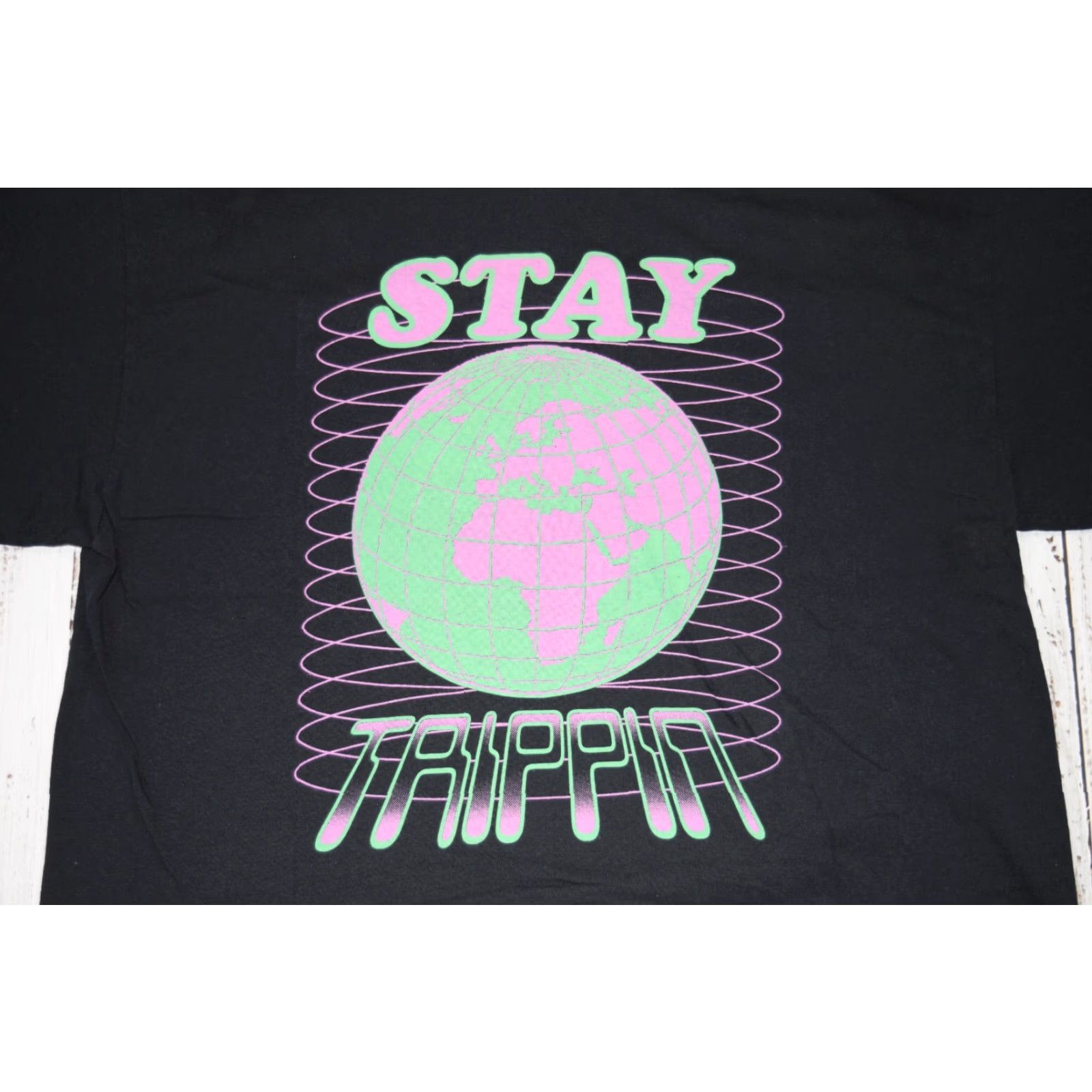 Gildan GILDAN BLACK GRAPHIC TEE HYPE DRUGS TRIPPY ADULT XL STREETWEAR MENS Size US XL / EU 56 / 4 - 2 Thumbnail