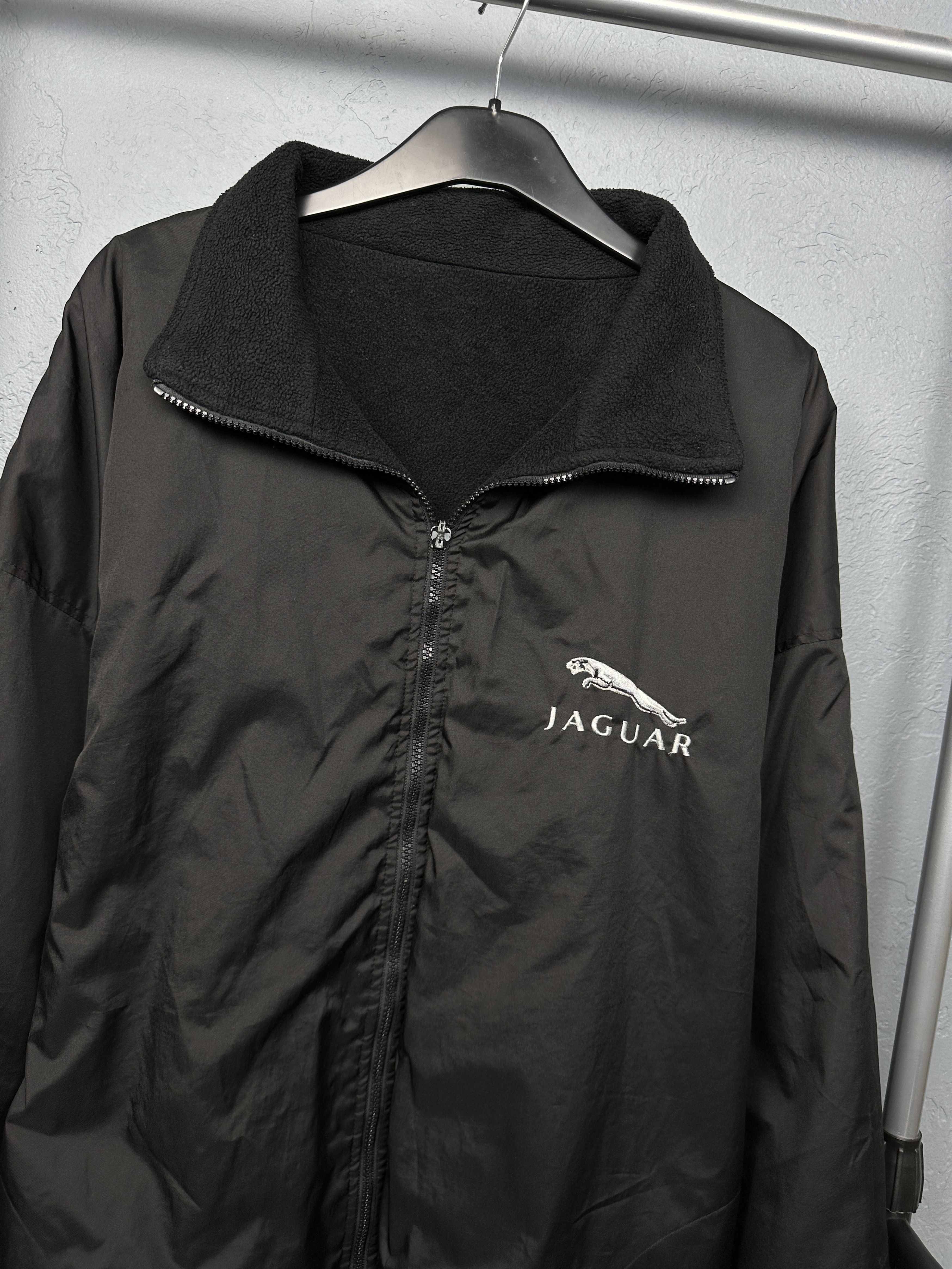 Vintage Jaguar Vintage Mens Workwear Reversible Fleece Jacket Size US XL / EU 56 / 4 - 2 Thumbnail