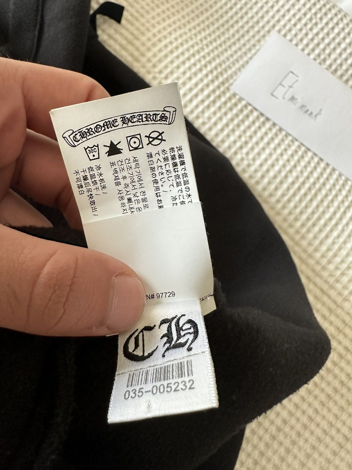 Chrome Hearts Chrome Hearts Fleece Hoodie Size US XL / EU 56 / 4 - 7 Thumbnail