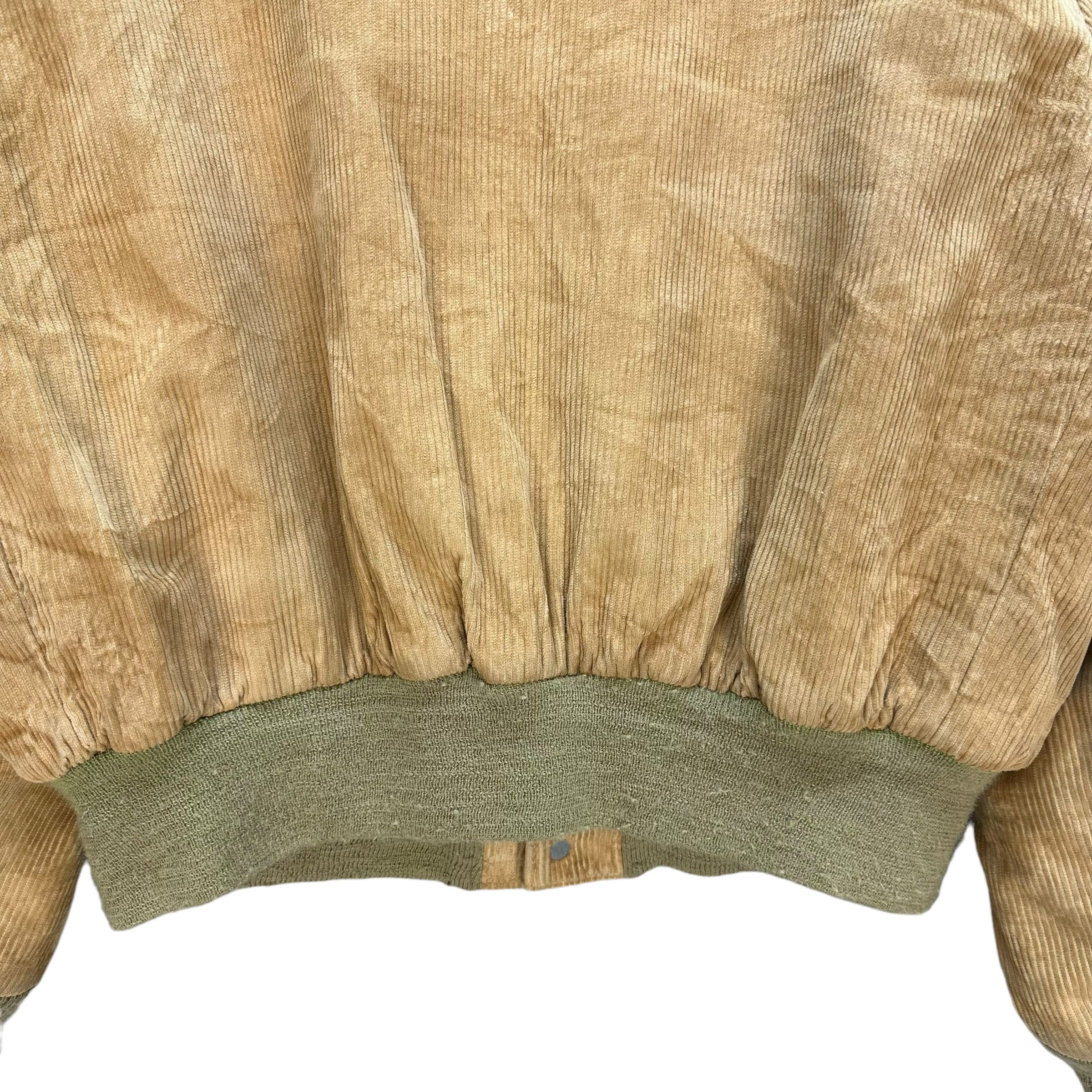 Schott 80's Schott NYC A2 Type Shearling Corduroy Jacket #A14-0357 Size US M / EU 48-50 / 2 - 15 Thumbnail
