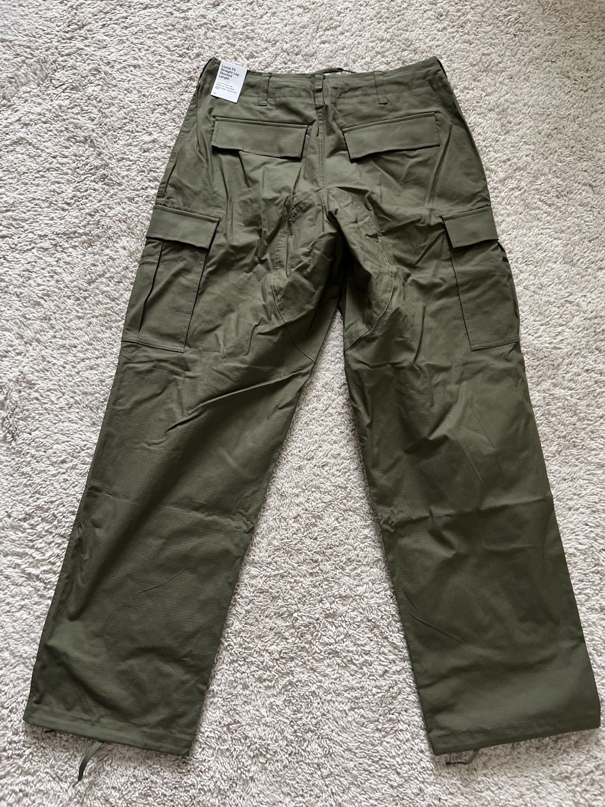 Nike Nike SB Kearny Skateboarding Cargo Pants Olive Green Size US 34 / EU 50 - 10 Thumbnail