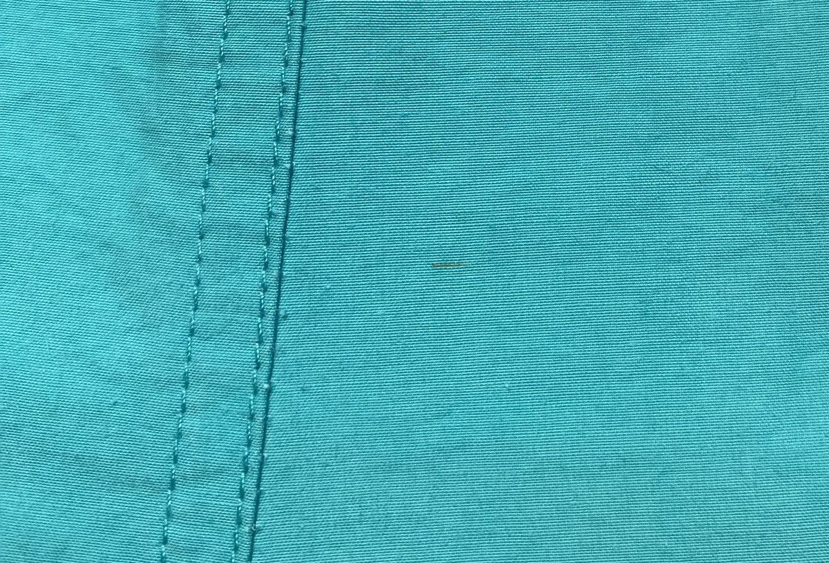 Lacoste Vintage 90’s Izod Lacoste Aqua Blue Lined Swim Trunk Shorts Size US 40 / EU 56 - 9 Thumbnail