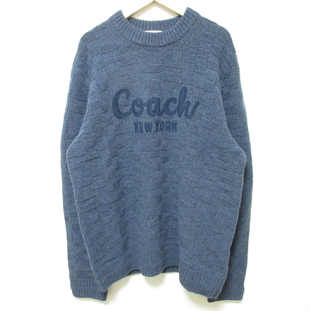 Coach Coach Coach Signature Wool Sweater Others Tops CT065 DUTY FREE for USA Size ONE SIZE - 1 Thumbnail
