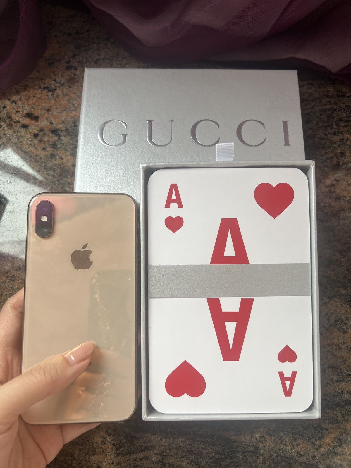 Gucci ♣️Gucci ♠️VIP huge size poker playing cards Size ONE SIZE - 2 Thumbnail