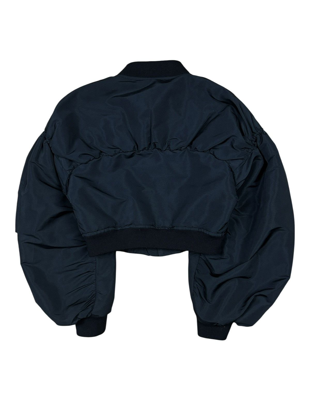 Alexander McQueen Alexander McQueen Cropped Balloon Sleeve Bomber Jacket Size M / US 6-8 / IT 42-44 - 2 Thumbnail