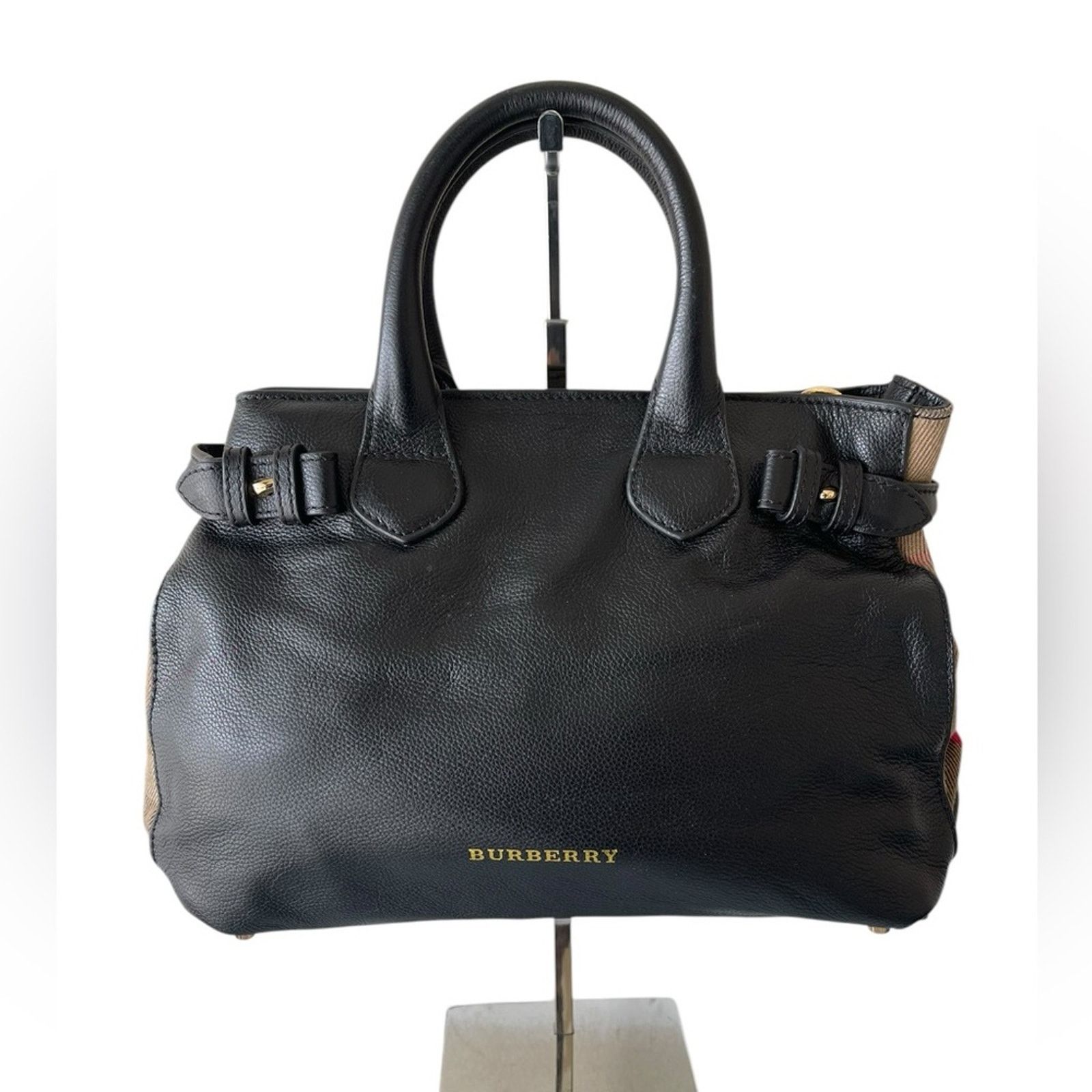 Burberry Burberry Banner House Check Derby bag Size ONE SIZE - 1 Thumbnail