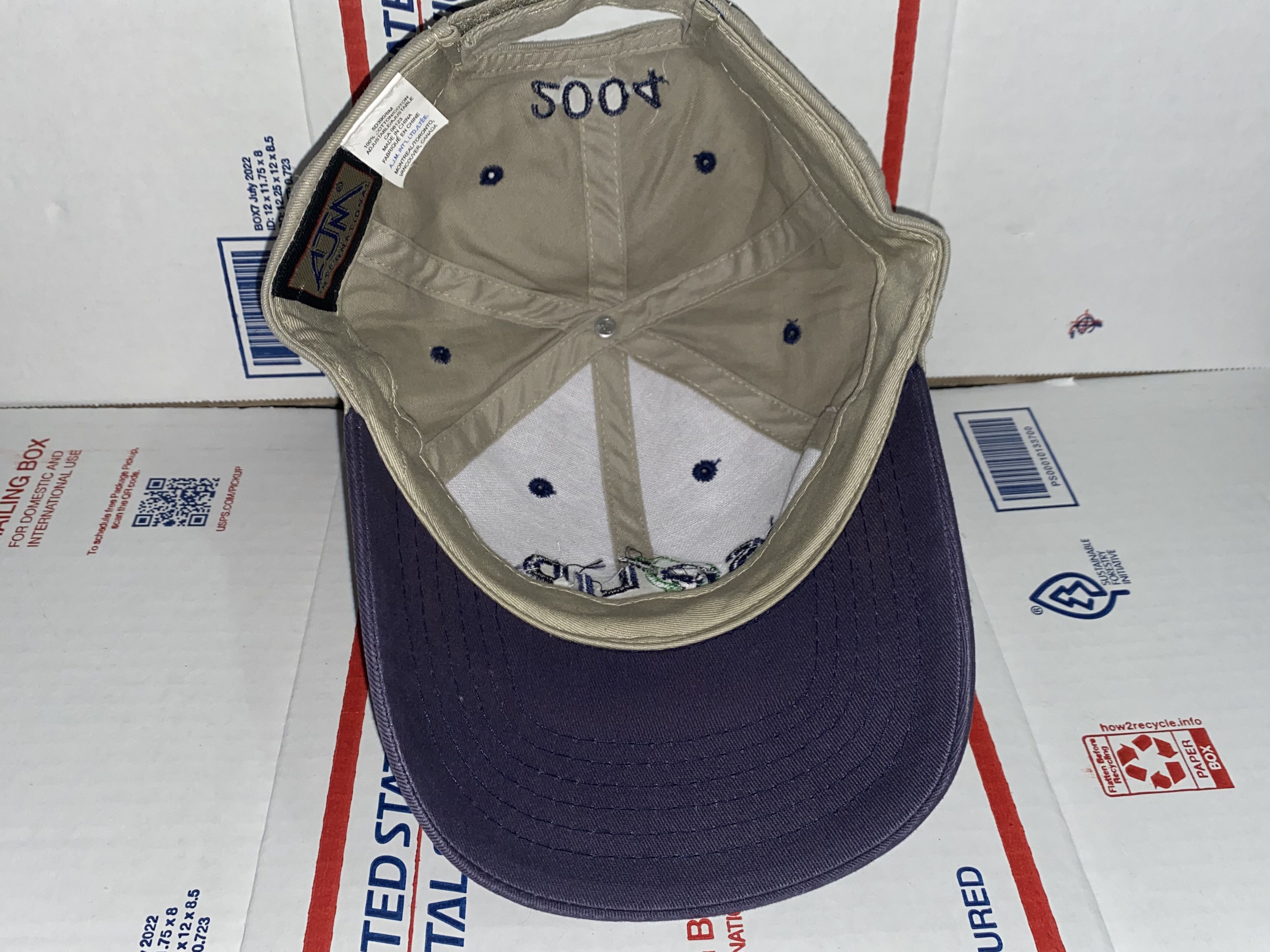 Vintage vtg SOLID Industries ltd Limited golf golfing Co. US Cap hat Size ONE SIZE - 5 Thumbnail