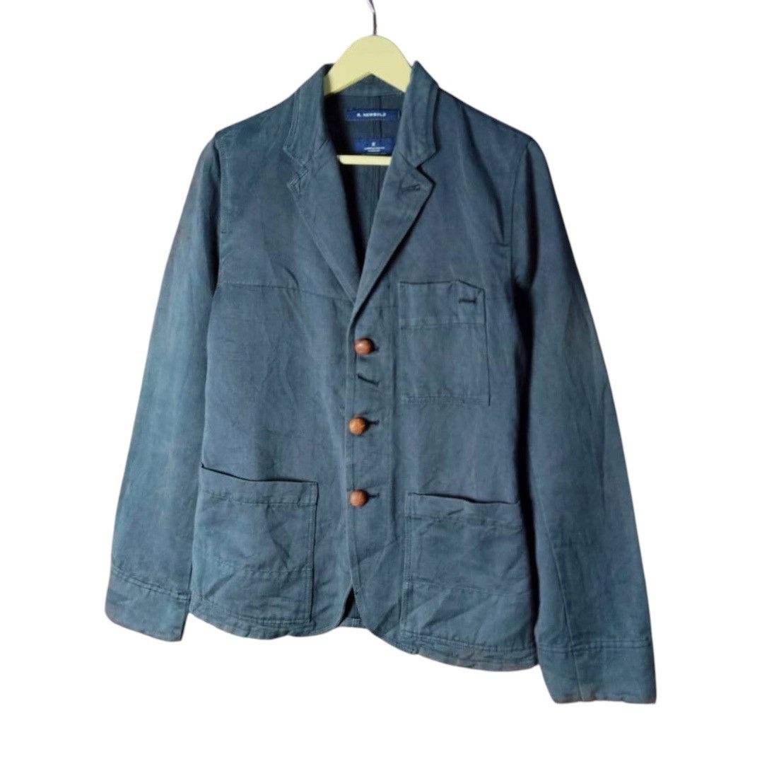 Japanese Brand × Paul Smith × R.Newbold Vintage R.Newbold Inspired By Paul Smith Chore Jacket Size US M / EU 48-50 / 2 - 2 Thumbnail