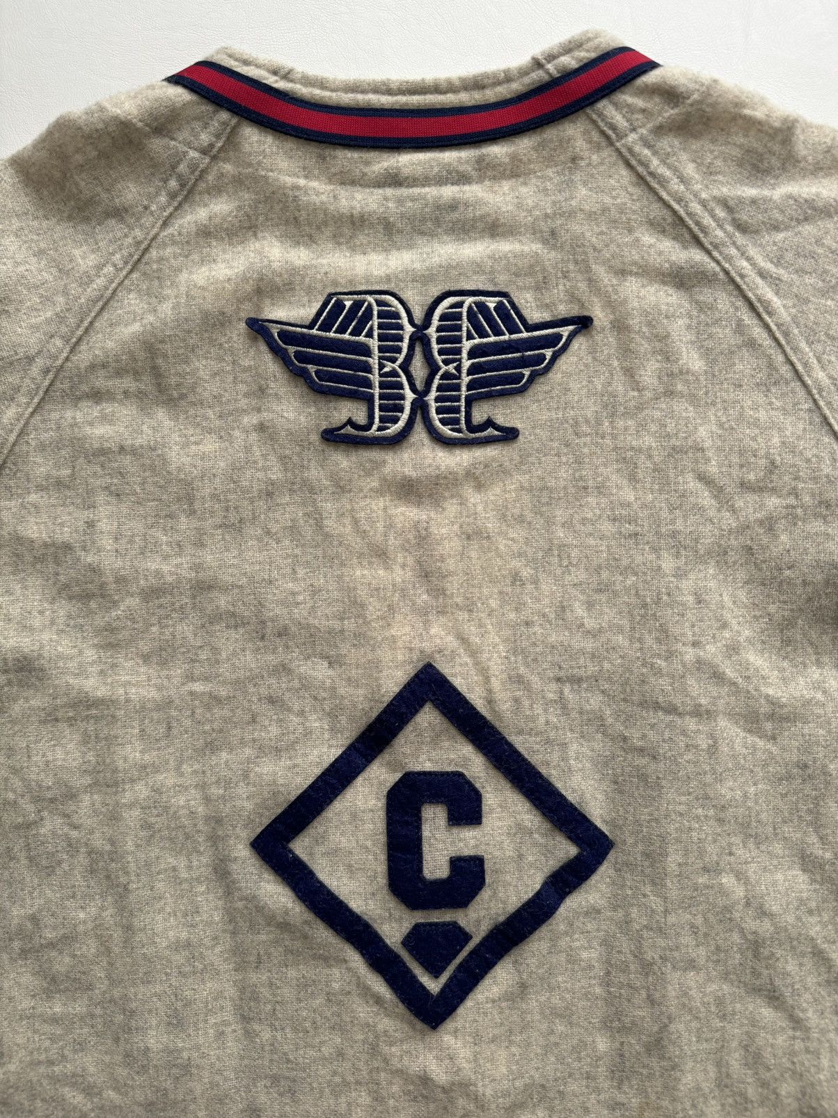 Billionaire Boys Club Season 10 Vintage Wool Zip Baseball Logo Jersey Size US M / EU 48-50 / 2 - 5 Thumbnail