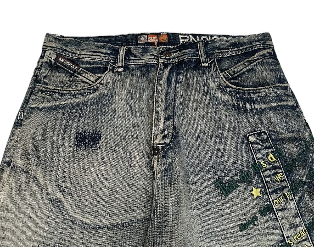 Akademiks Very Rare Vintage Brand Akademiks Hip Hop Baggy Jeans 2000s Size US 36 / EU 52 - 3 Thumbnail
