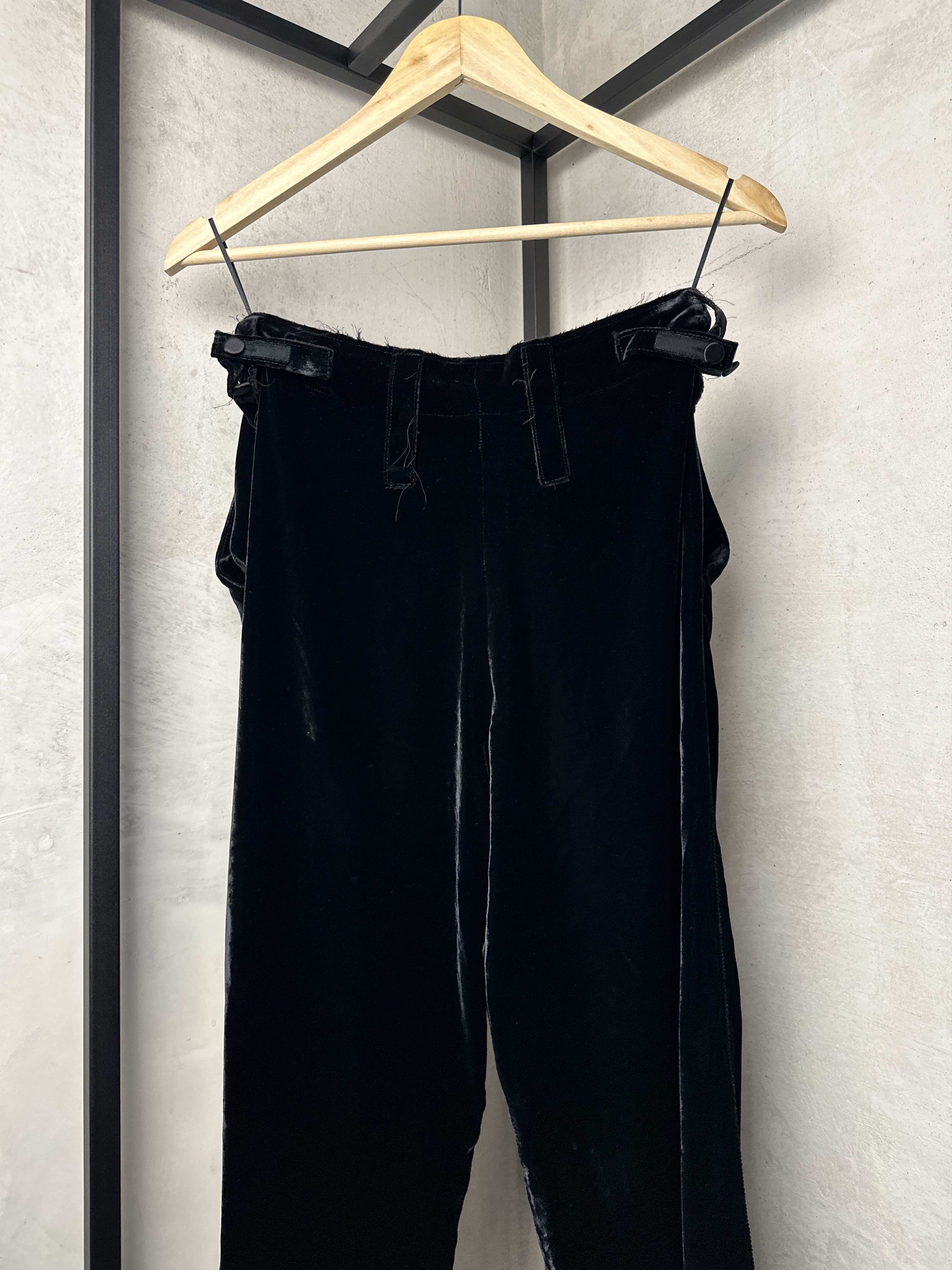 Lanvin Archive Lanvin FW04 Velvet Pants Size 26" / US 2 / IT 38 - 16 Thumbnail