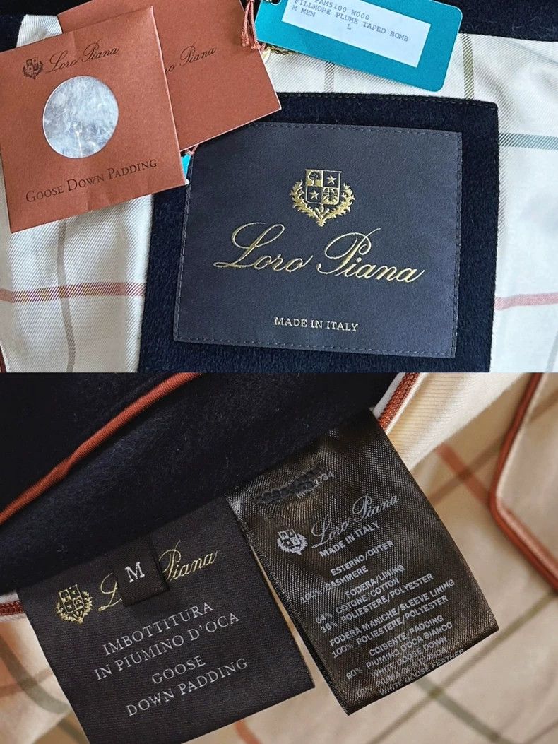 Loro Piana LORO PIANA Cashmere down jacket Size US L / EU 52-54 / 3 - 9 Thumbnail
