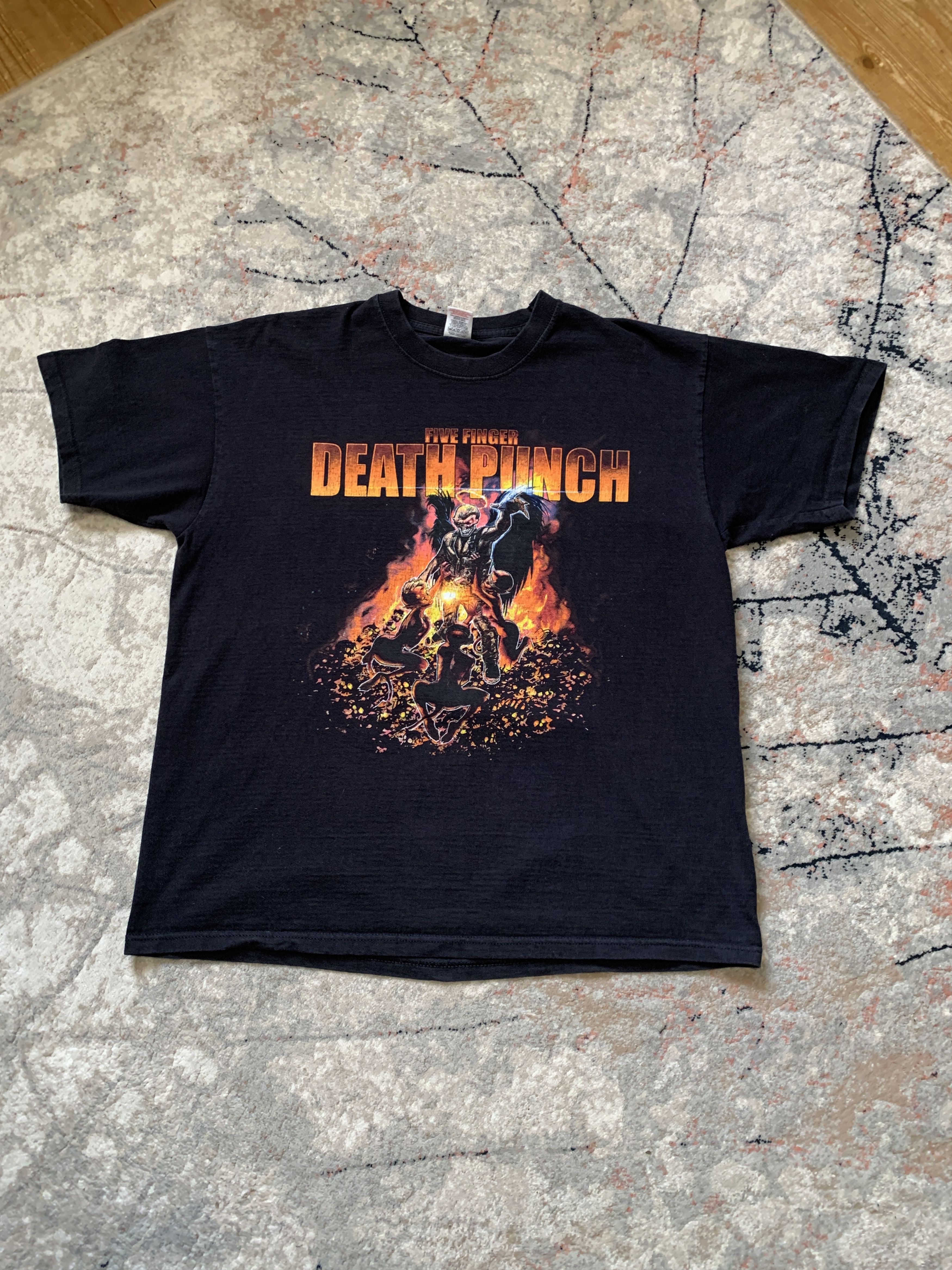 Band Tees Death Pinch Five Fingers 2013 Tour Size US XL / EU 56 / 4 - 2 Thumbnail