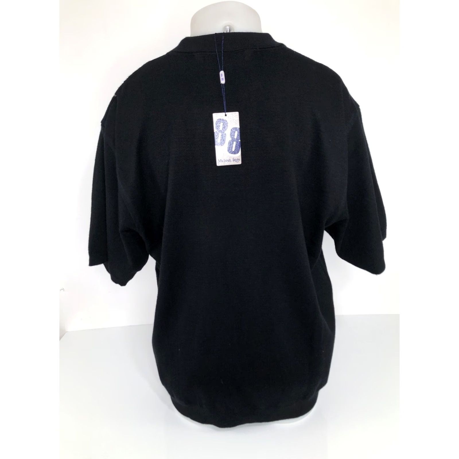 Vintage MICHAEL IRVIN 88 - NEW w TAGS - Rare 10% SILK Mens XL Sweater Size US XL / EU 56 / 4 - 4 Thumbnail