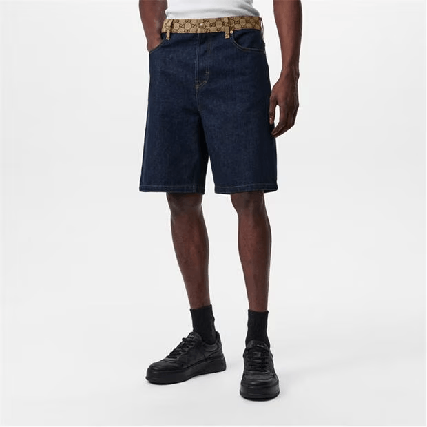 Gucci Denim Shorts Size US 36 / EU 52 - 2 Thumbnail
