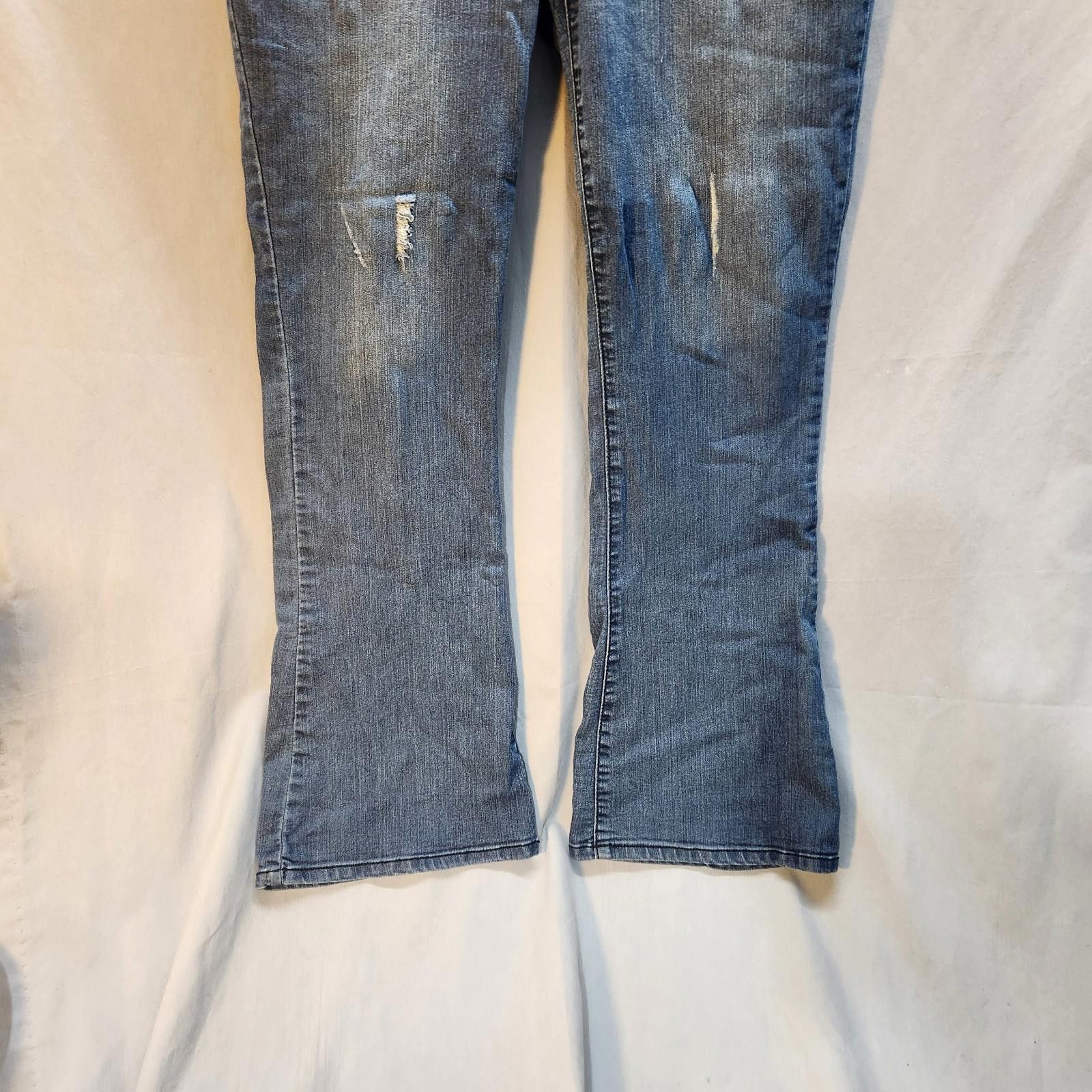 Other Democracy Artisan Crafted Womens Distressed Jeans Size 12 Size 34" / US 12 / IT 48 - 2 Thumbnail