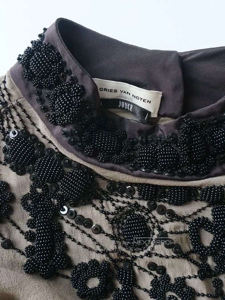 Dries Van Noten Dries Van Noten Hand Beaded Shirt Top Size S / US 4 / IT 40 - 3 Thumbnail