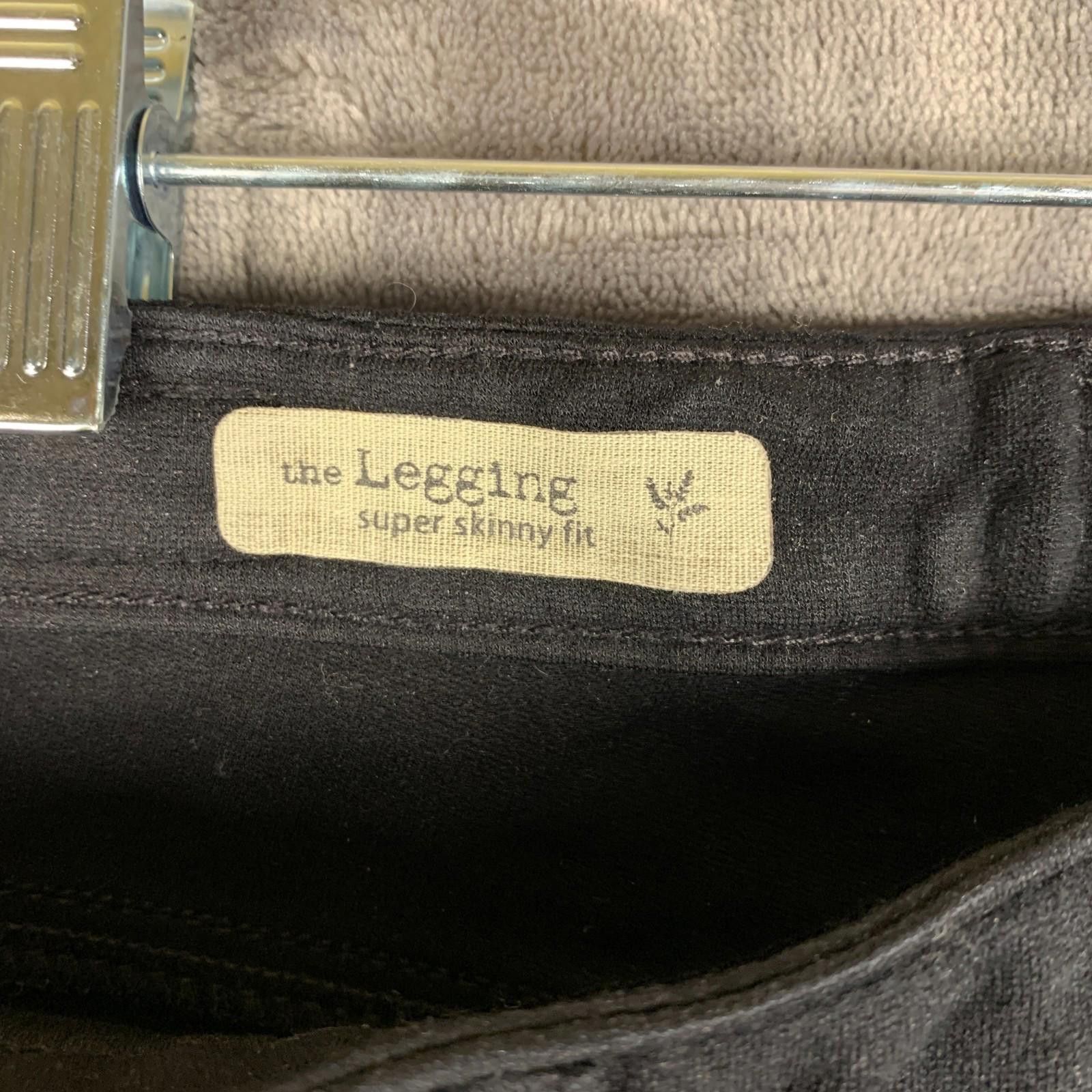 AG Adriano Goldschmied AG Womens Black The Legging Super Skinny Fit Jean (375) Size 30" / US 8 / IT 44 - 10 Thumbnail