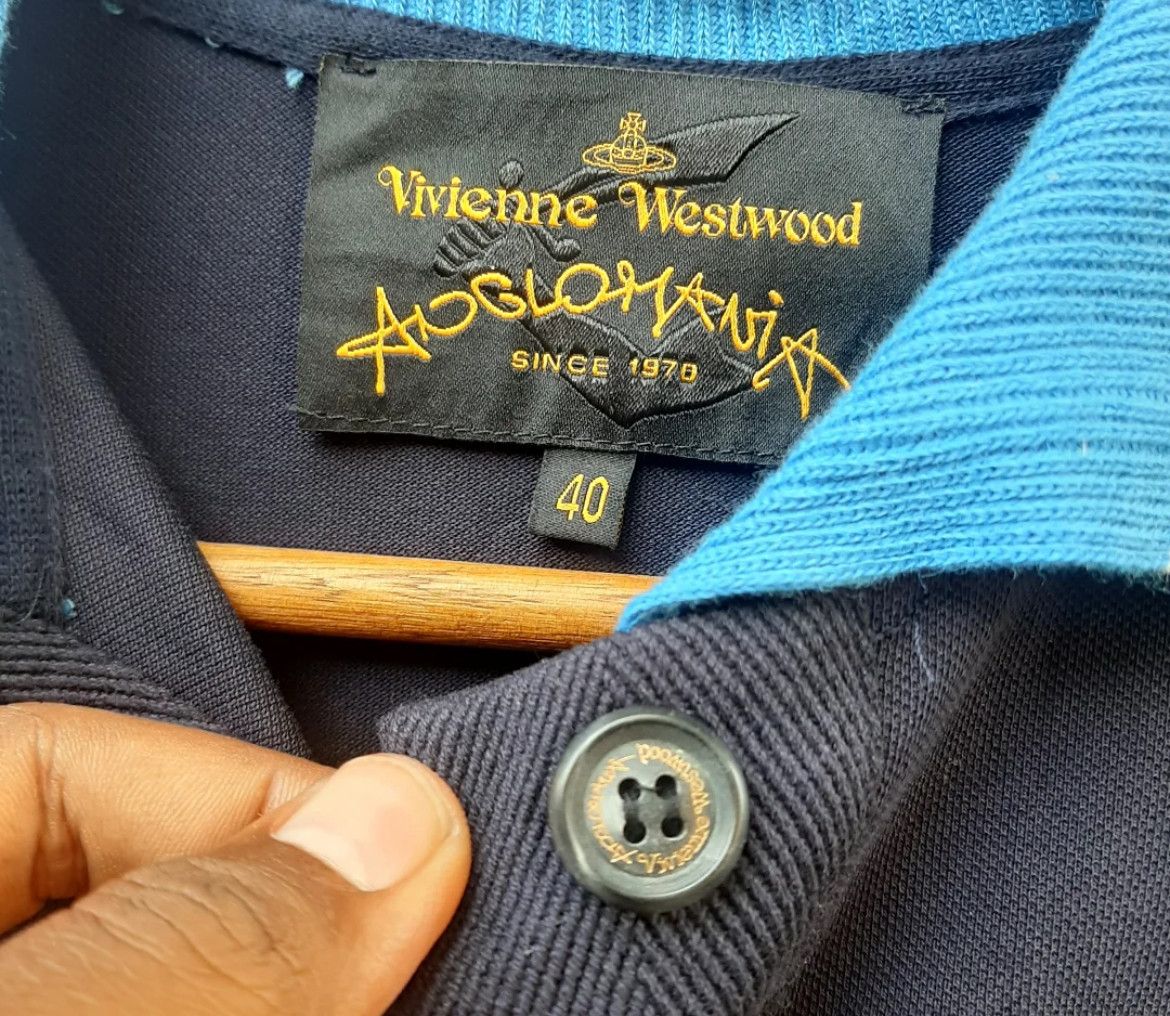 Vivienne Westwood 2000s Vivienne Westwood Anglomania Hybrid Polo Shirt Size US XS / EU 42 / 0 - 3 Thumbnail