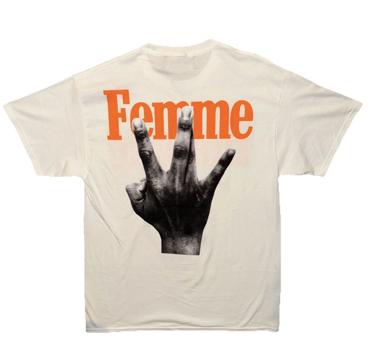 Homme + Femme La Homme Femme Twisted Fingers Tee Size XL Size US XL / EU 56 / 4 - 2 Thumbnail