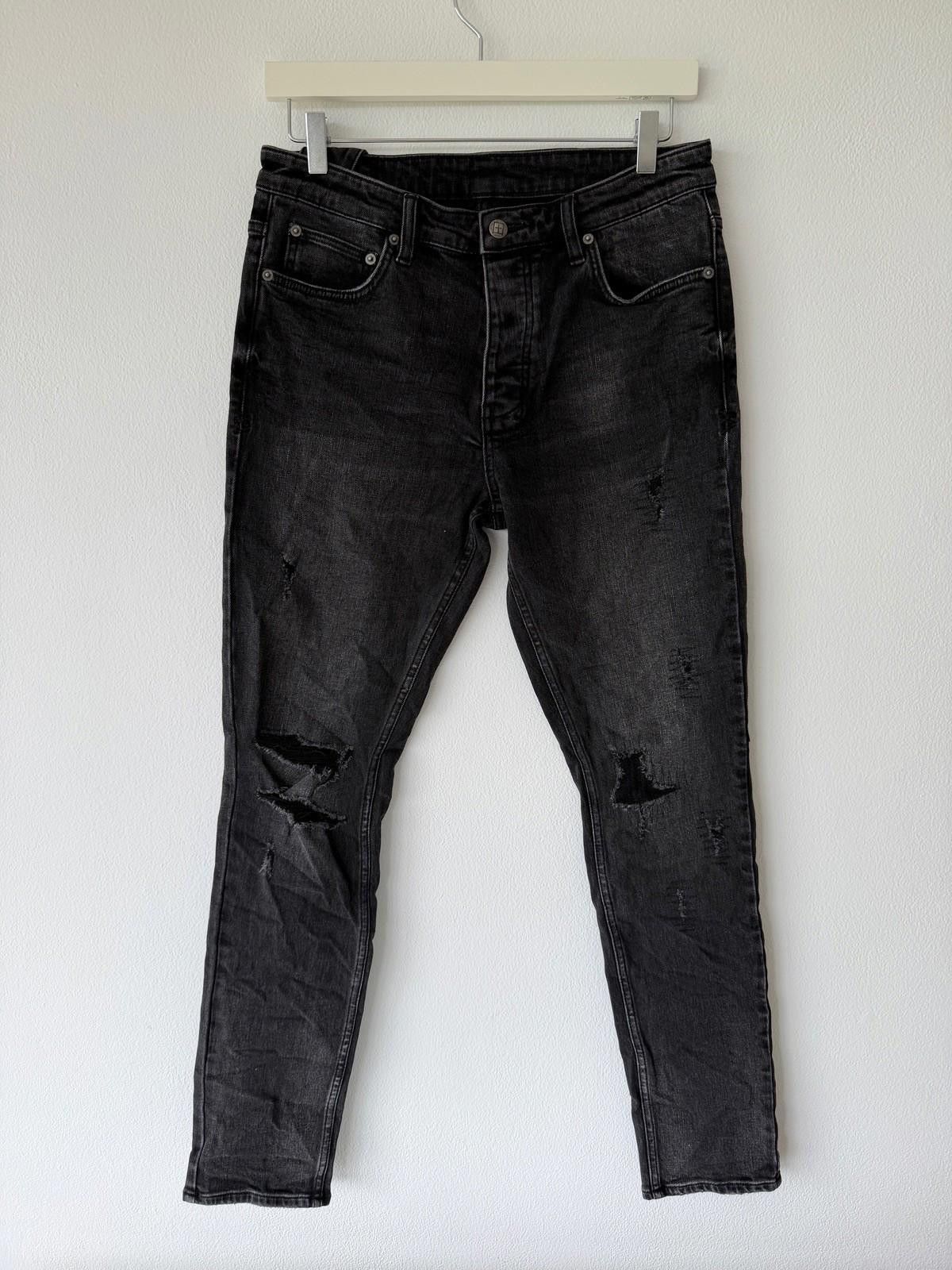 Ksubi new Ksubi mens jeans chitch black grey ashes trashed 32 Size US 32 / EU 48 - 1 Thumbnail