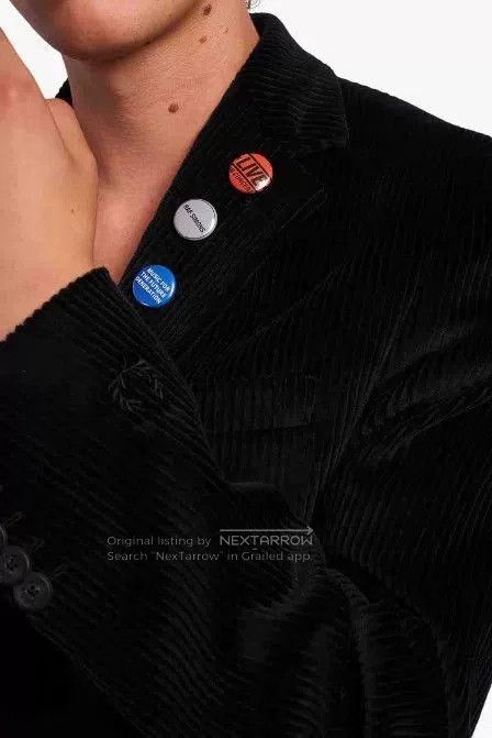 Raf Simons Raf Simons x Fred Perry Corduroy Blazer. Size US L / EU 52-54 / 3 - 4 Thumbnail