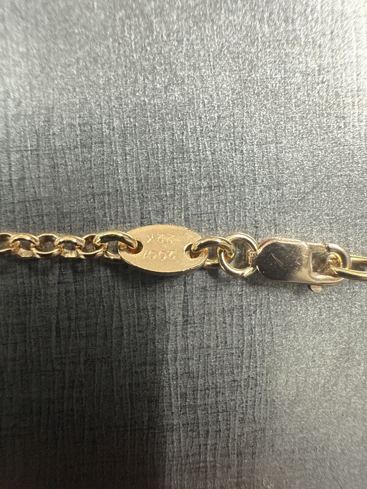 Chrome Hearts CHROME HEARTS 22K GOLD ROLL CHAIN Size ONE SIZE - 4 Thumbnail