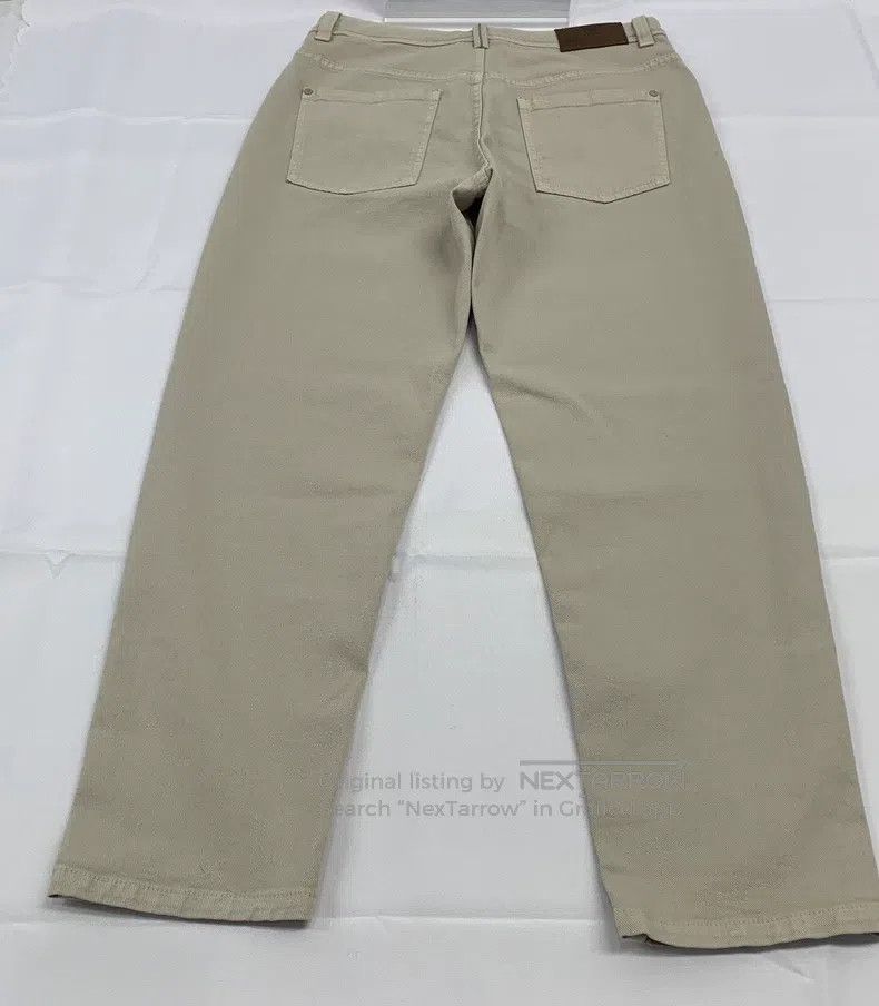 Brunello Cucinelli Brunello Cucinelli Solid Color Five Pocket Button Closure Size 26" / US 2 / IT 38 - 3 Thumbnail