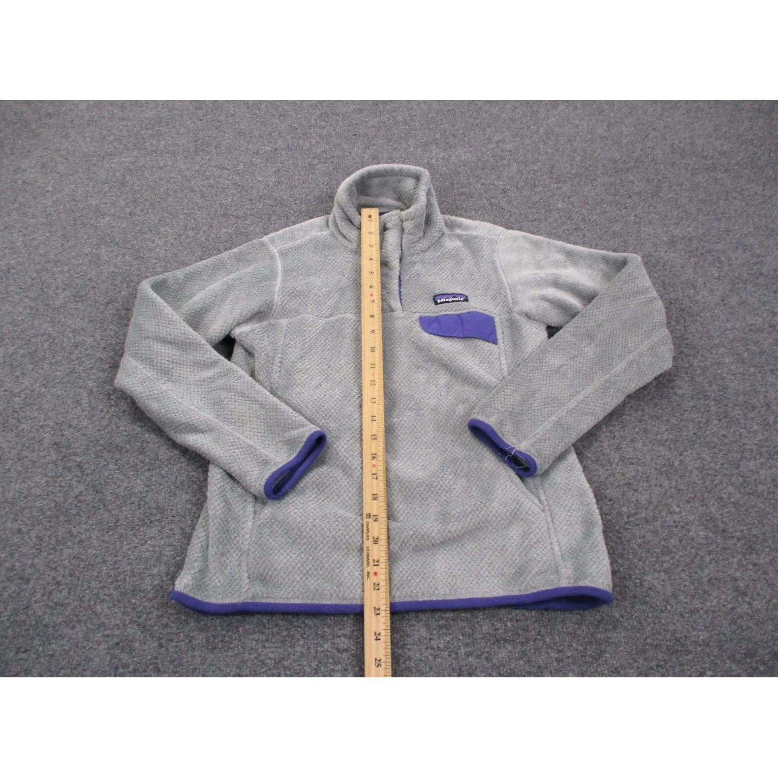 Patagonia Patagonia Jacket Womens S Gray Snap Outdoors Active Hiking Camping Pullover Size S / US 4 / IT 40 - 3 Thumbnail