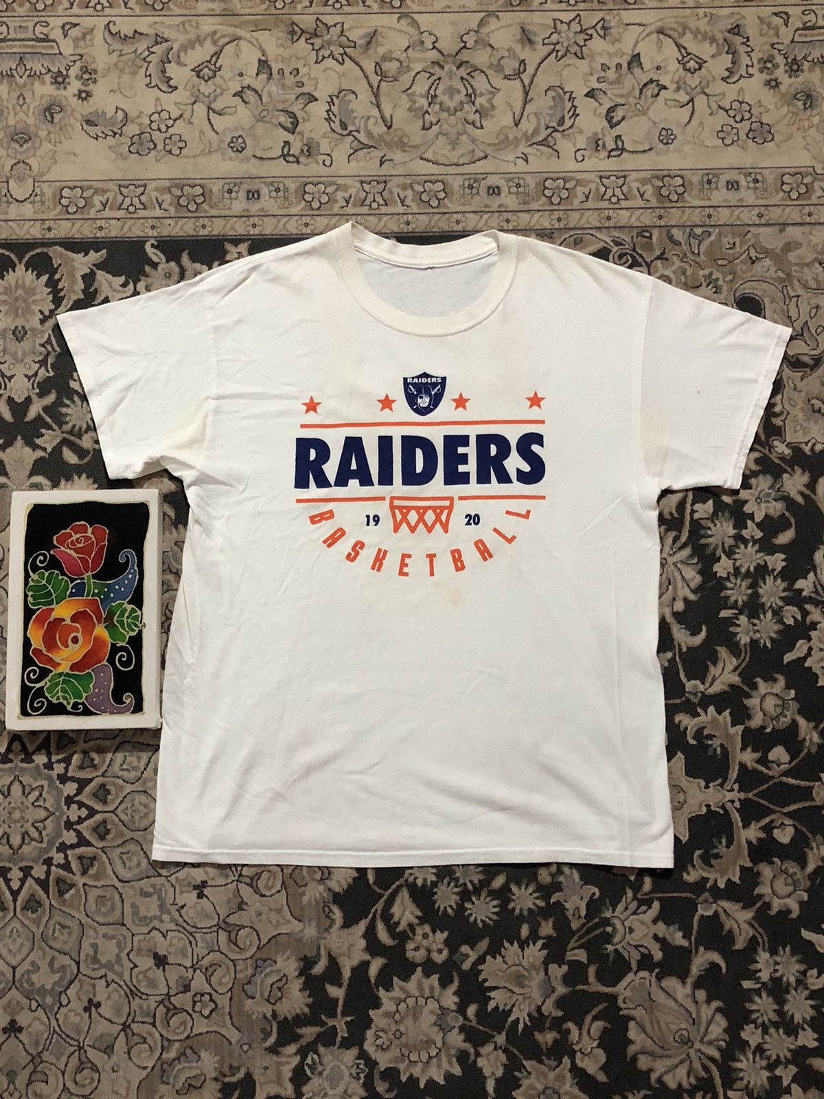 NBA × Vintage VINTAGE RAIDERS BASKETBALL X McD Size US L / EU 52-54 / 3 - 1 Thumbnail