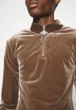 Han Kjobenhavn !DS! SS22 Han Kjobenhavn Half Zip Sharp Brown Long sleeve Size US M / EU 48-50 / 2 - 11 Thumbnail