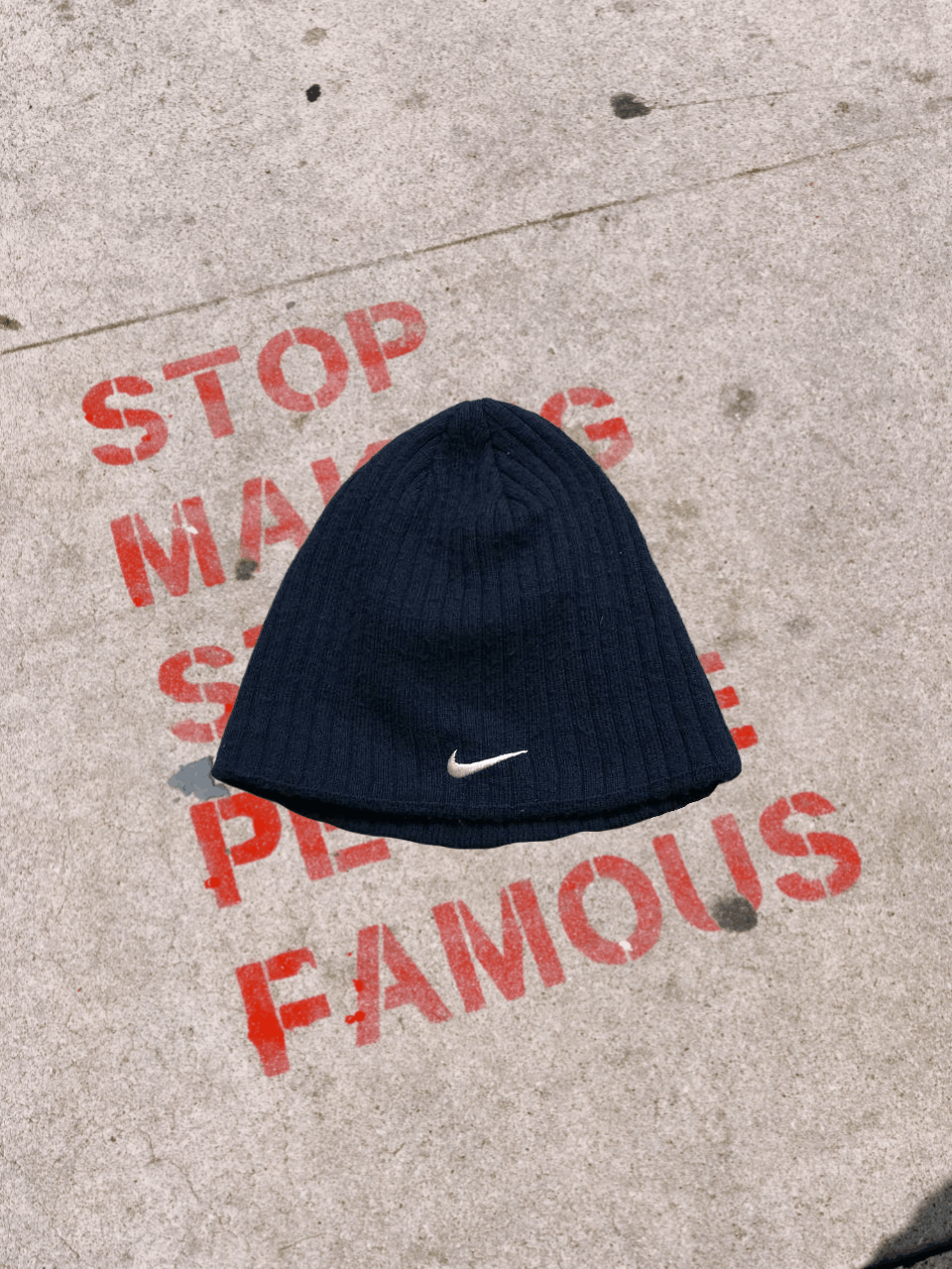 Nike print Nike Streetwear Hats One Size Y2K Size ONE SIZE - 1 Thumbnail