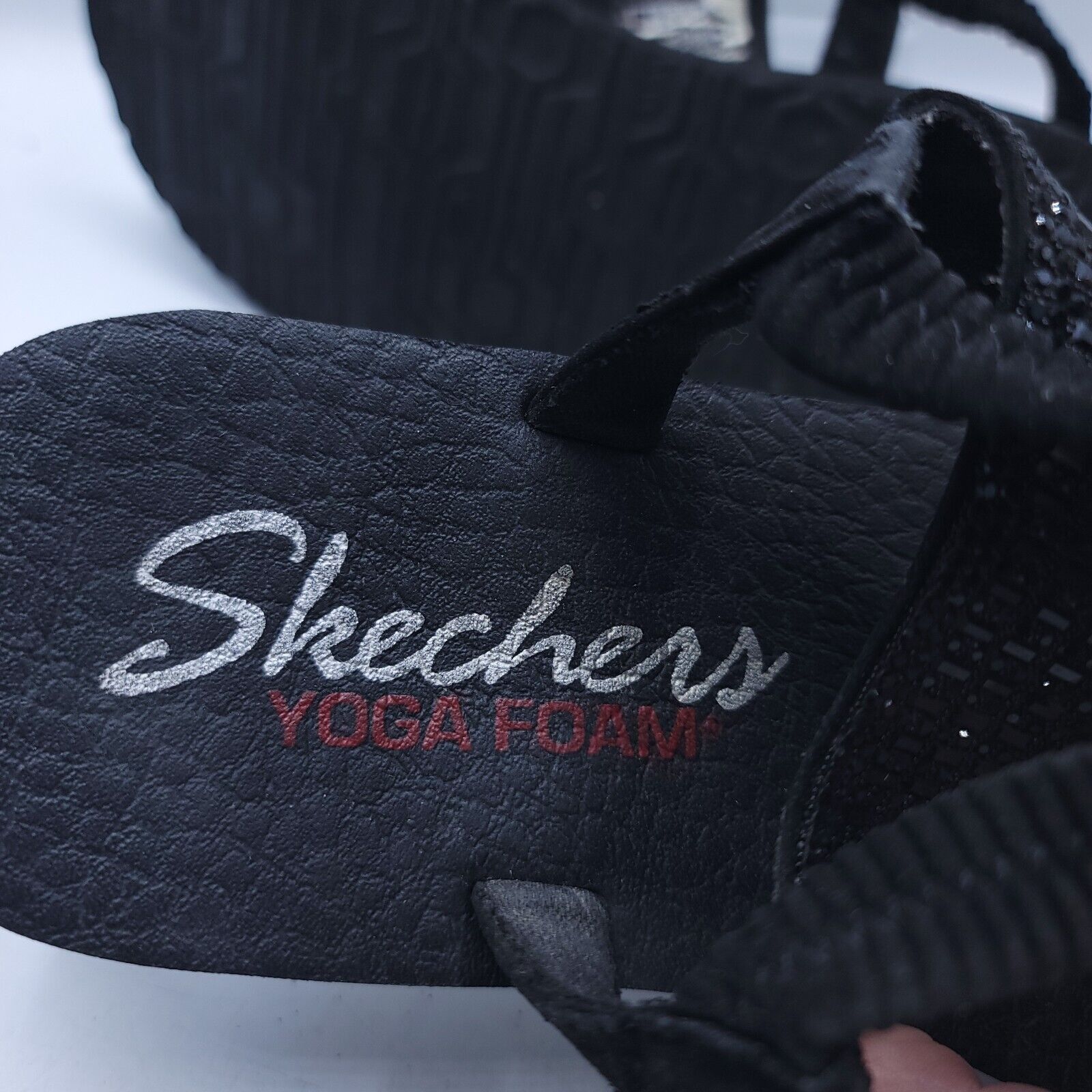 SKECHERS Skechers Meditation Rock Crown Womens Size 7 31590 Black Size US 7 / IT 37 - 8 Thumbnail