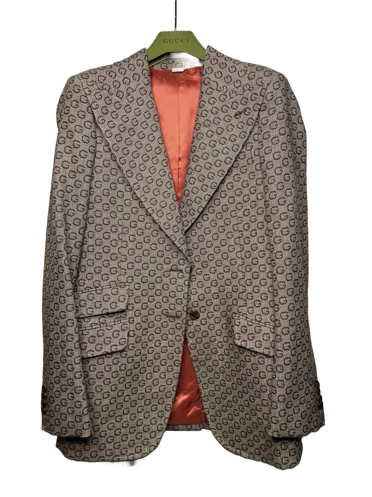 Gucci Gucci G-Logo Jacquard Single-Breasted Women’s Wool Jacket Size M / US 6-8 / IT 42-44 - 2 Thumbnail