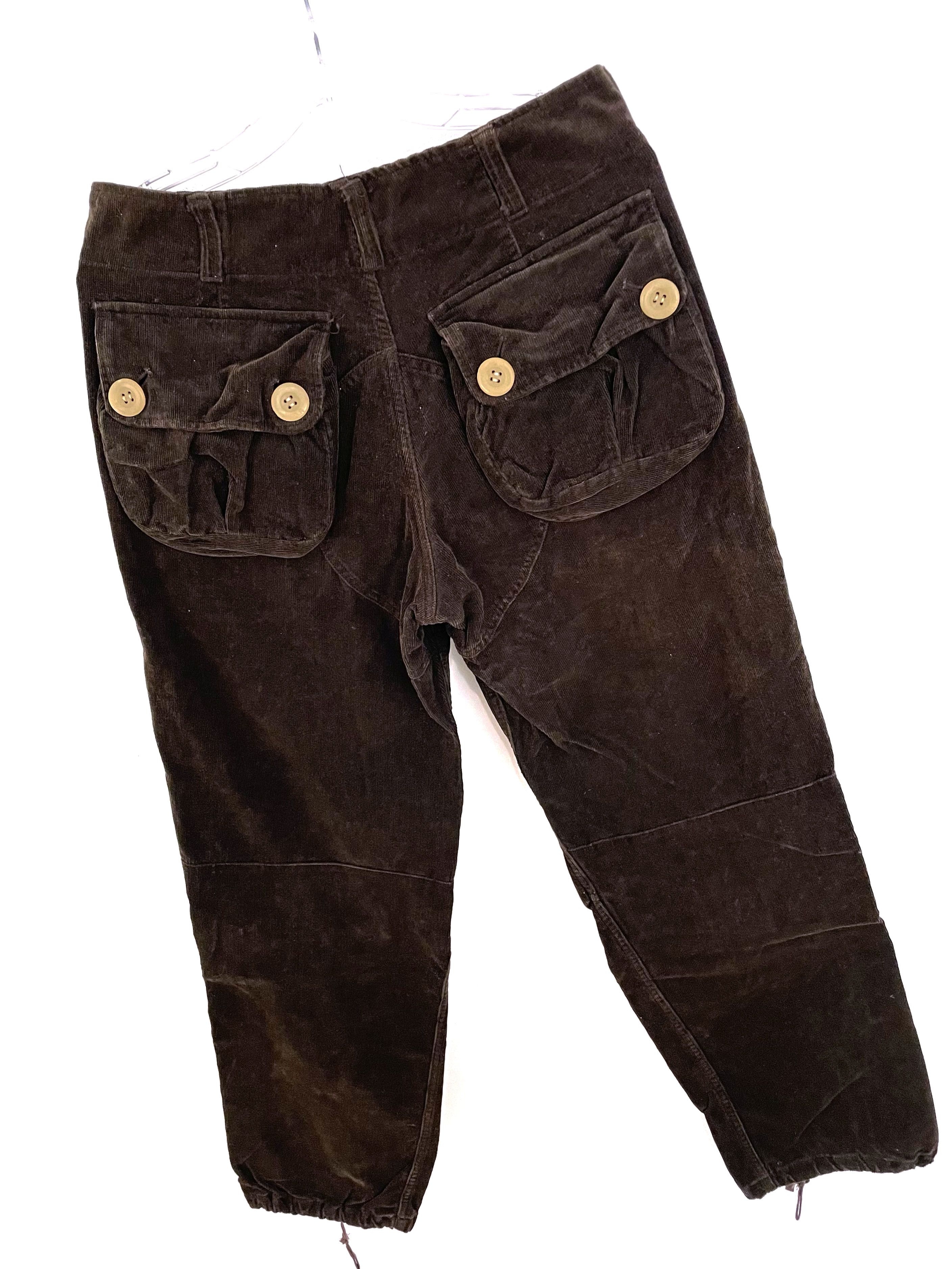 General Research 1998 Corduroy Pocket Pants Size US 30 / EU 46 - 2 Thumbnail