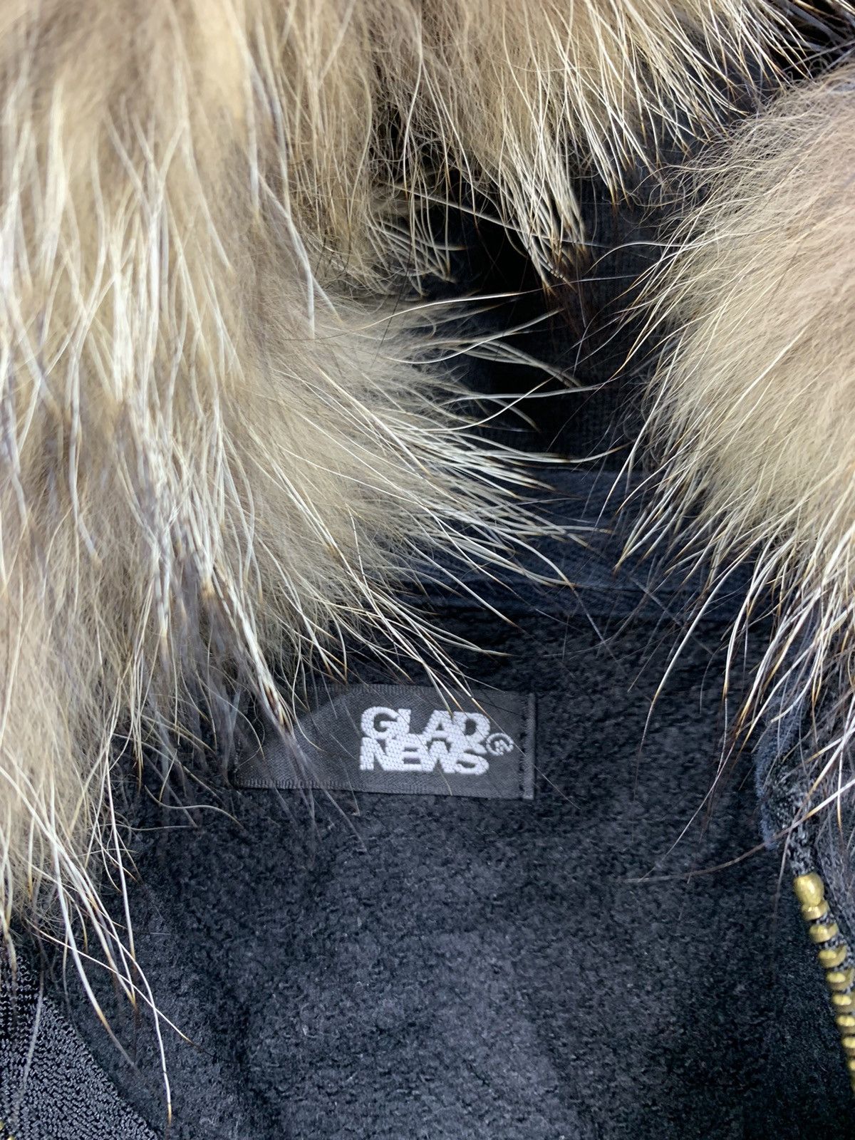 Beauty Beast × If Six Was Nine × Japanese Brand faux fur hoodie Glad News Size US M / EU 48-50 / 2 - 4 Thumbnail