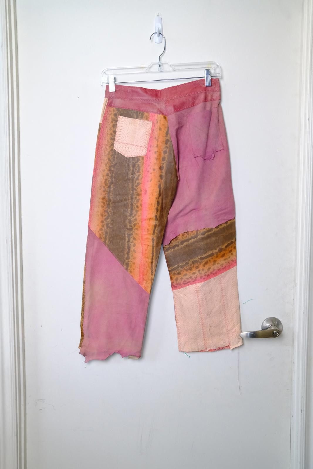 Other 90's Twice by Tittaporta Snakeskin Patchwork Capri Size 28" / US 6 / IT 42 - 2 Thumbnail