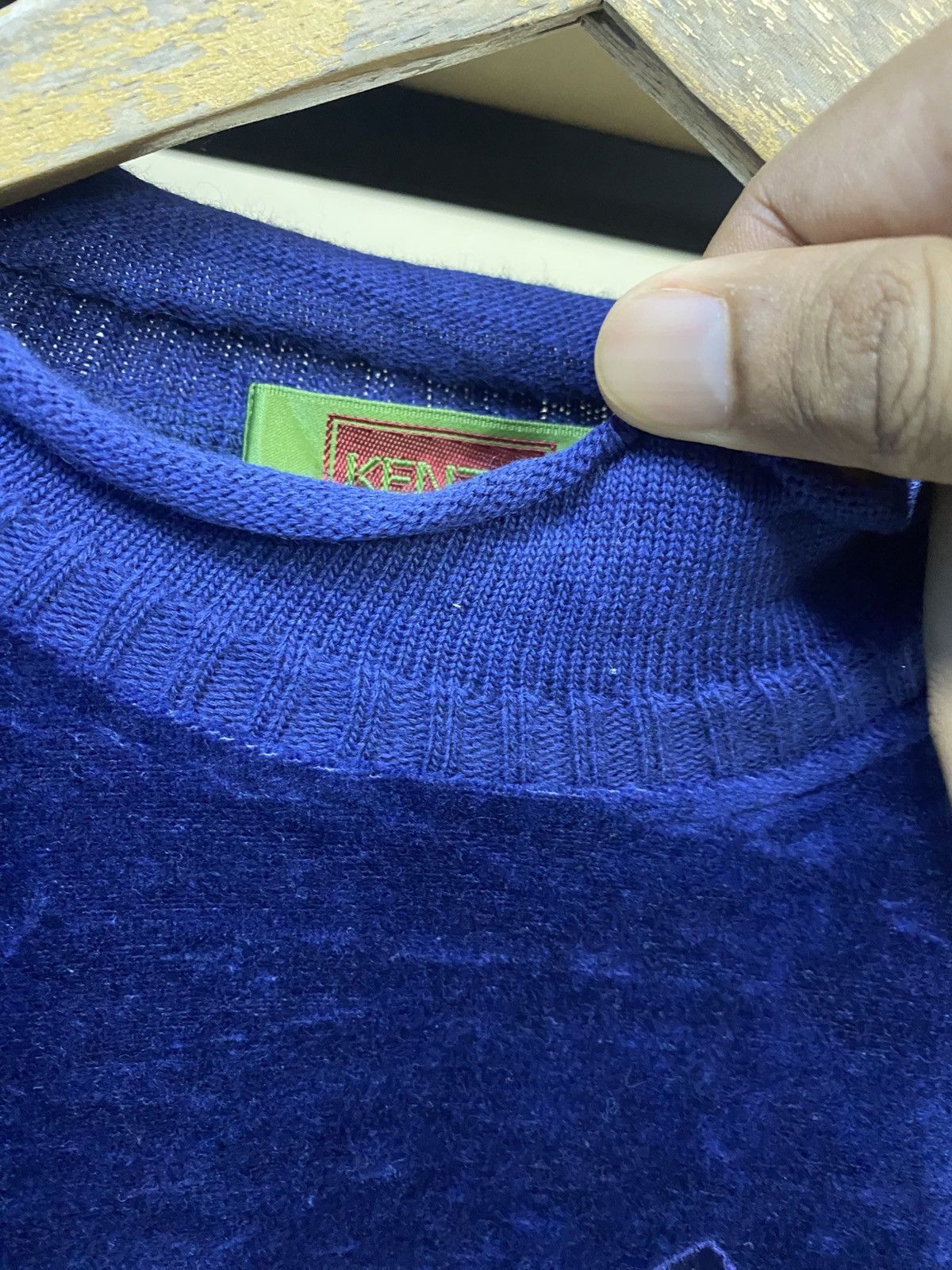Kenzo Vintage Kenzo Velvet Sweatshirt Size US M / EU 48-50 / 2 - 9 Thumbnail