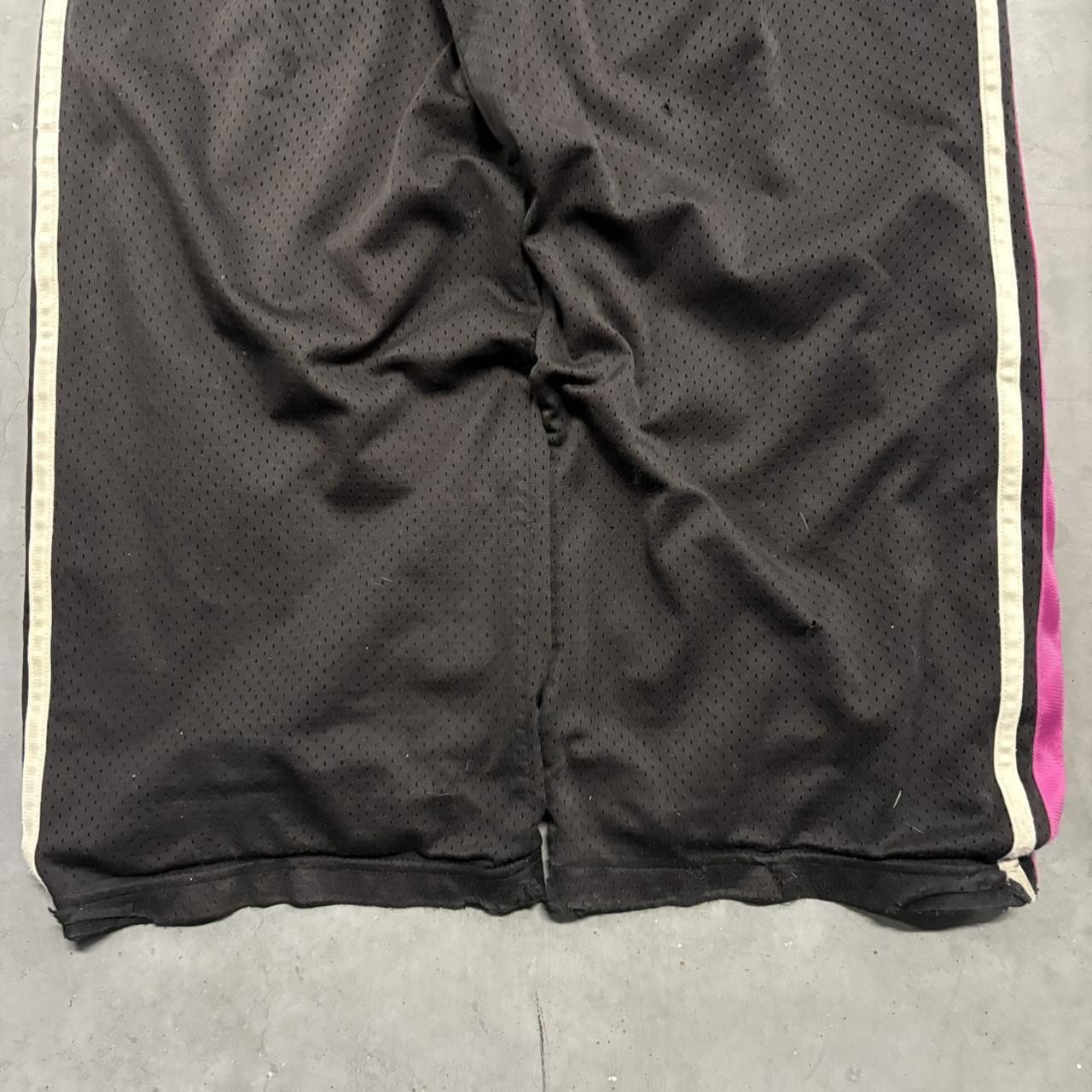 Vintage Crazy Vintage Y2K/2000s Baggy Black And Pink Striped Sweatpants! Size US 36 / EU 52 - 4 Thumbnail
