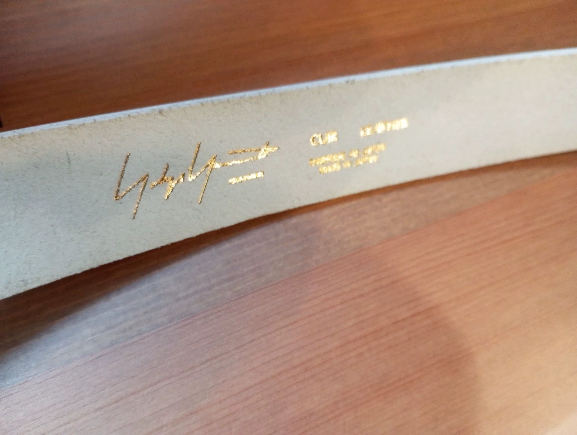 Yohji Yamamoto Yohji Yamamoto pour homme men's belt Size ONE SIZE - 8 Thumbnail