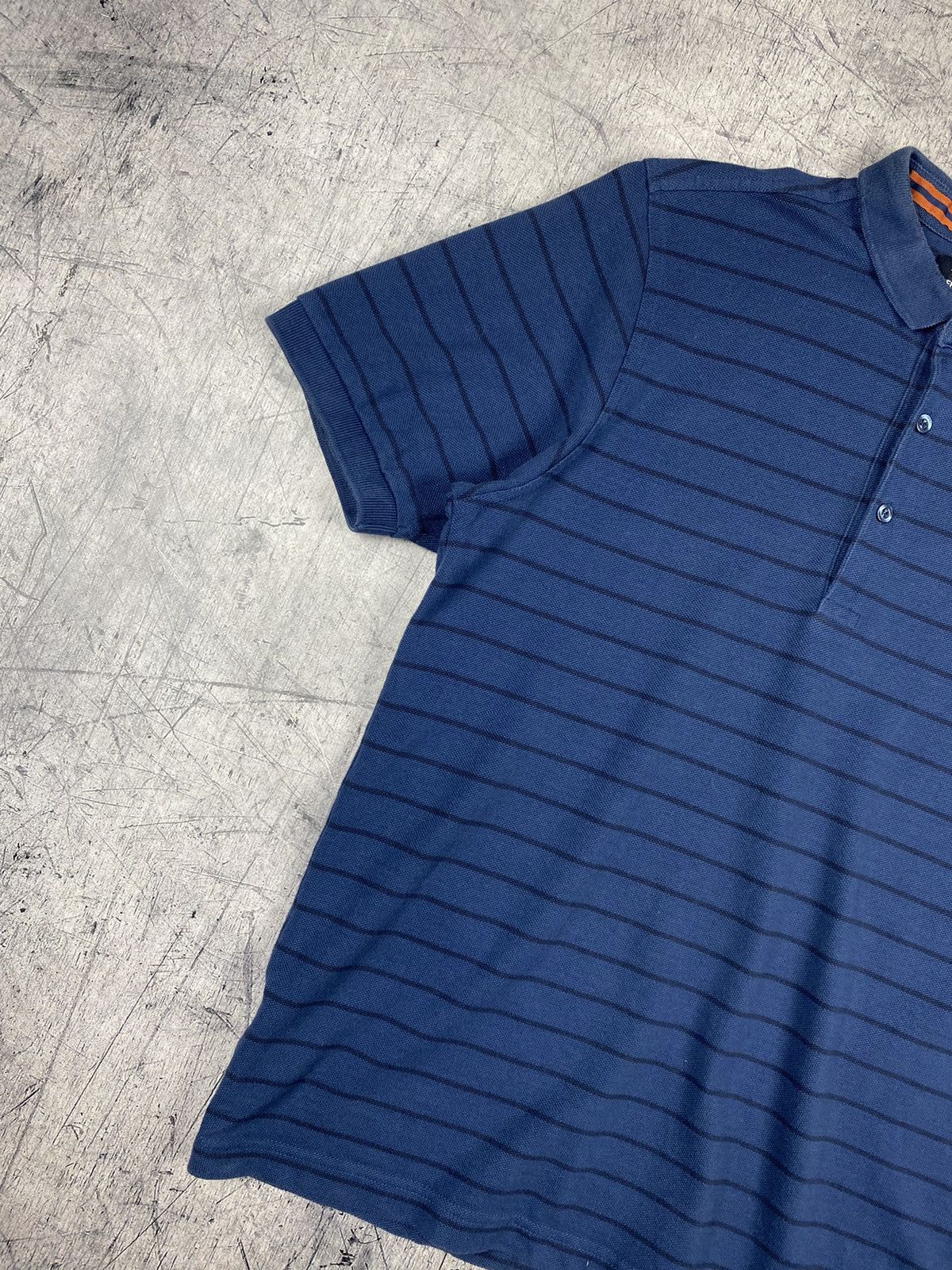 Fred Perry × Vintage Vintage Fred Perry y2k Striped Polo T Shirt Size US M / EU 48-50 / 2 - 3 Thumbnail