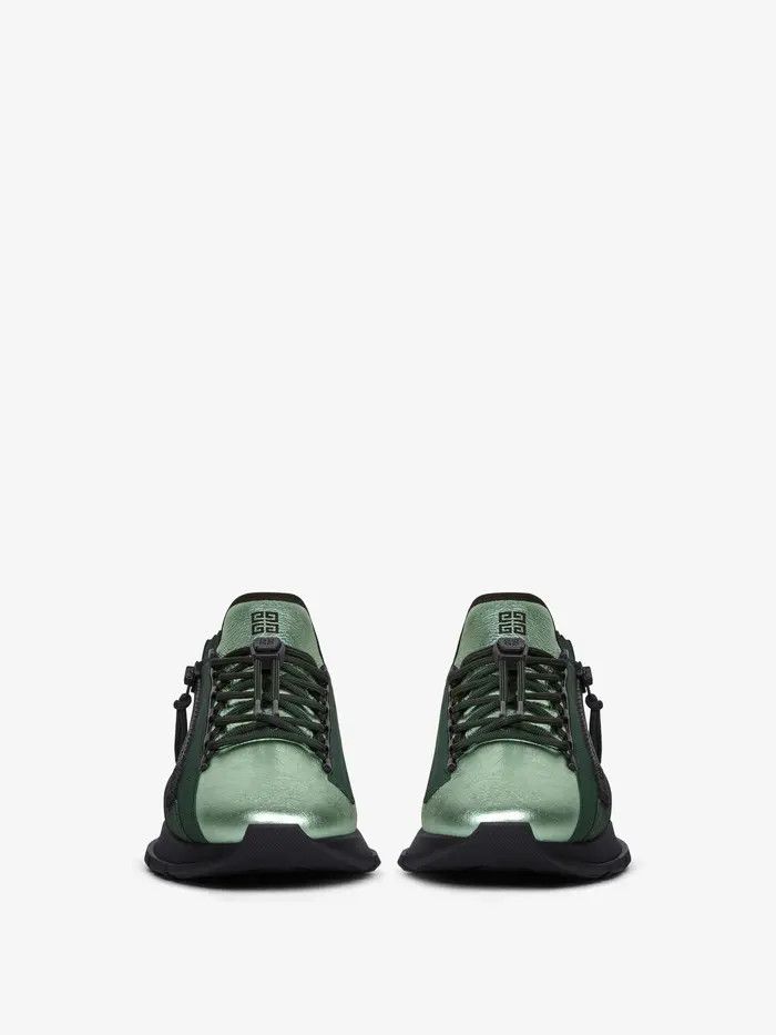 Givenchy o1w1db10425 Spectre Zip Runners in Green Size US 10 / EU 43 - 2 Thumbnail