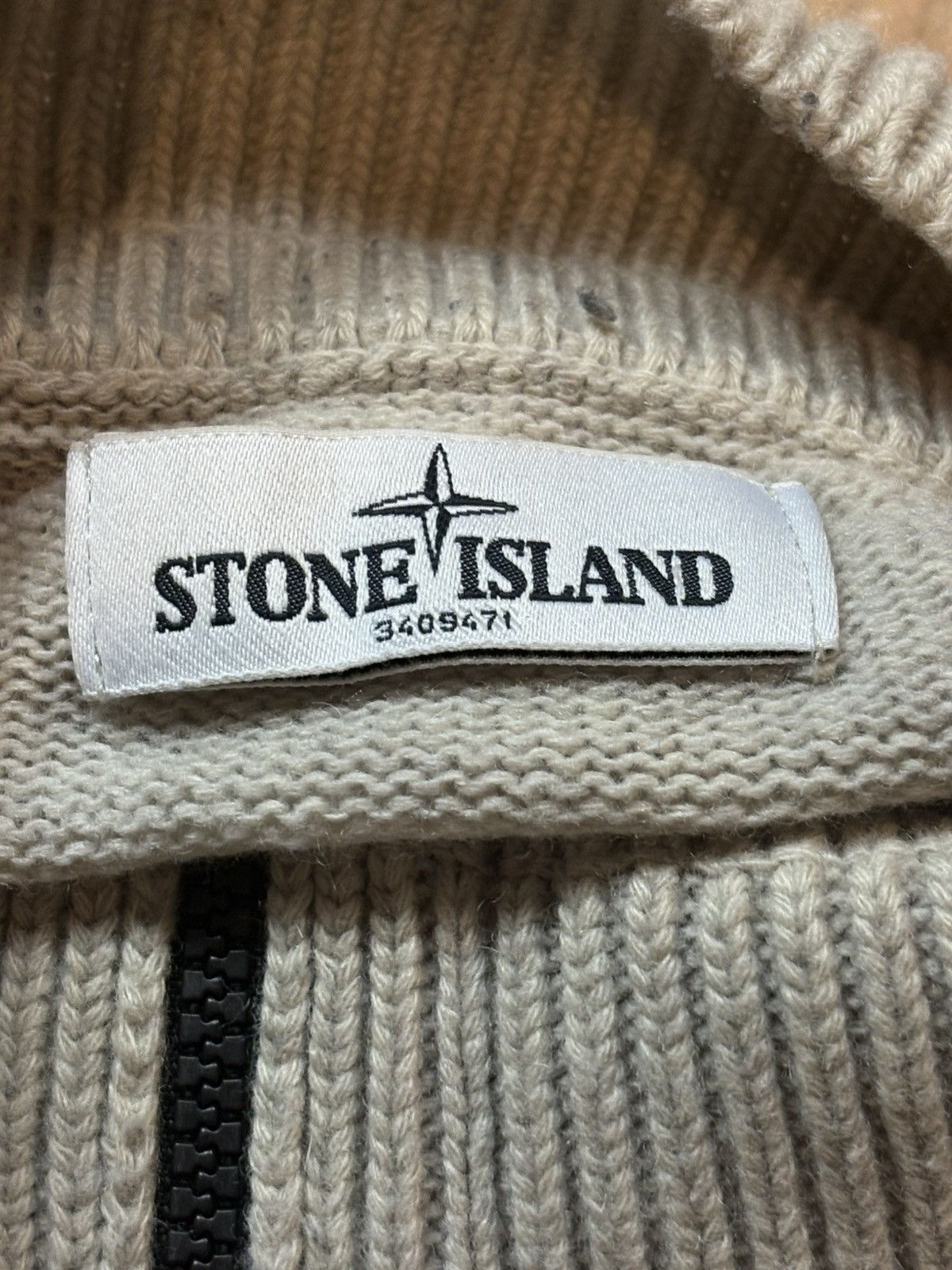 Stone Island 00s Stone Island Vintage Knitted Wool Sweater Indie Sleaze Size US M / EU 48-50 / 2 - 11 Thumbnail