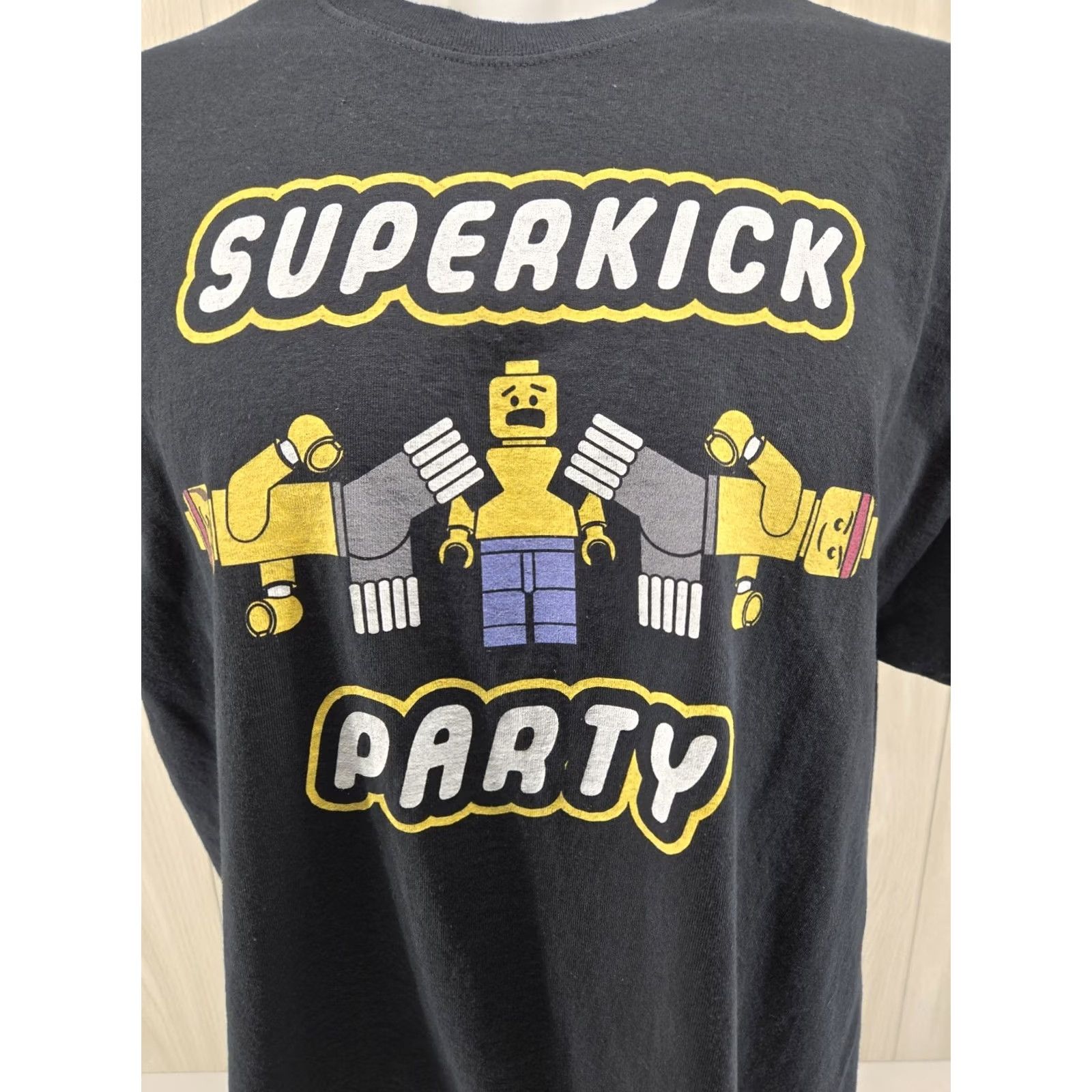 Vintage Pro Wrestling Tees T-Shirt Young Bucks Superkick Party XL Black Short Sleeve Crew Neck Logo Graphic Print Mens XL Size US XL / EU 56 / 4 - 3 Thumbnail