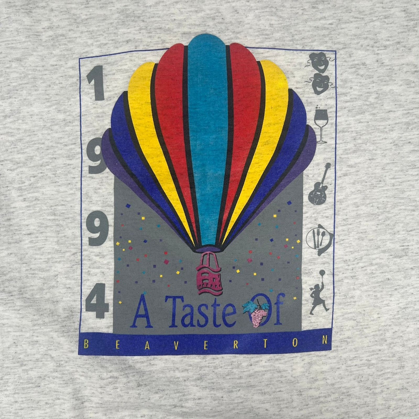 Vintage Vintage single stitch 1994 a taste 👅 of Beaverton shirt XL Size US XL / EU 56 / 4 - 3 Thumbnail