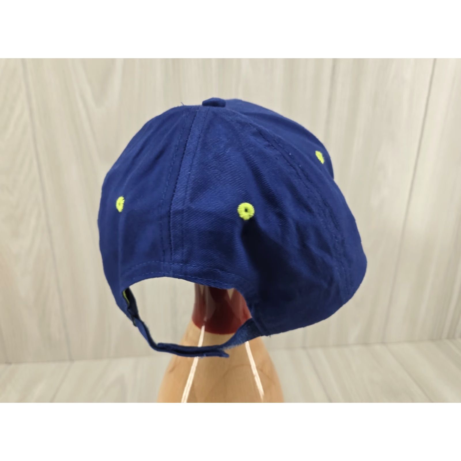 Ariat VINTAGE ARIAT Hat Cap Blue Green Adjustable Strap Solid One Size Men Blue Trucker Hat Size ONE SIZE - 6 Thumbnail