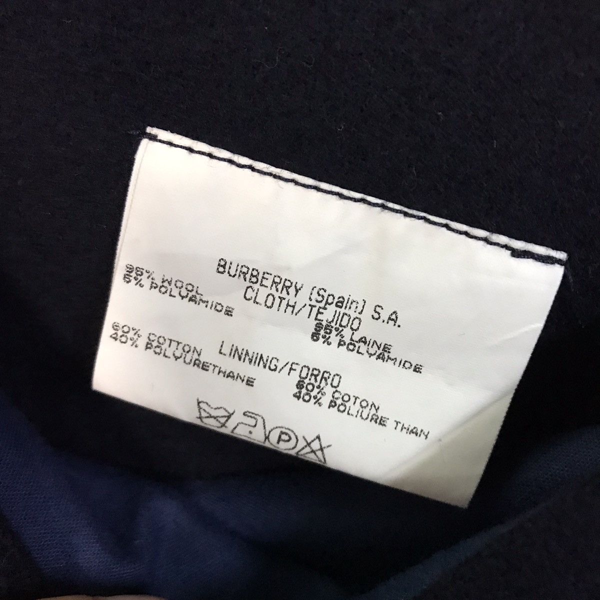 Burberry × Burberry Prorsum BURBERRY LONDON WOOL NAVY PARKAS COAT JACKET Size US L / EU 52-54 / 3 - 15 Thumbnail