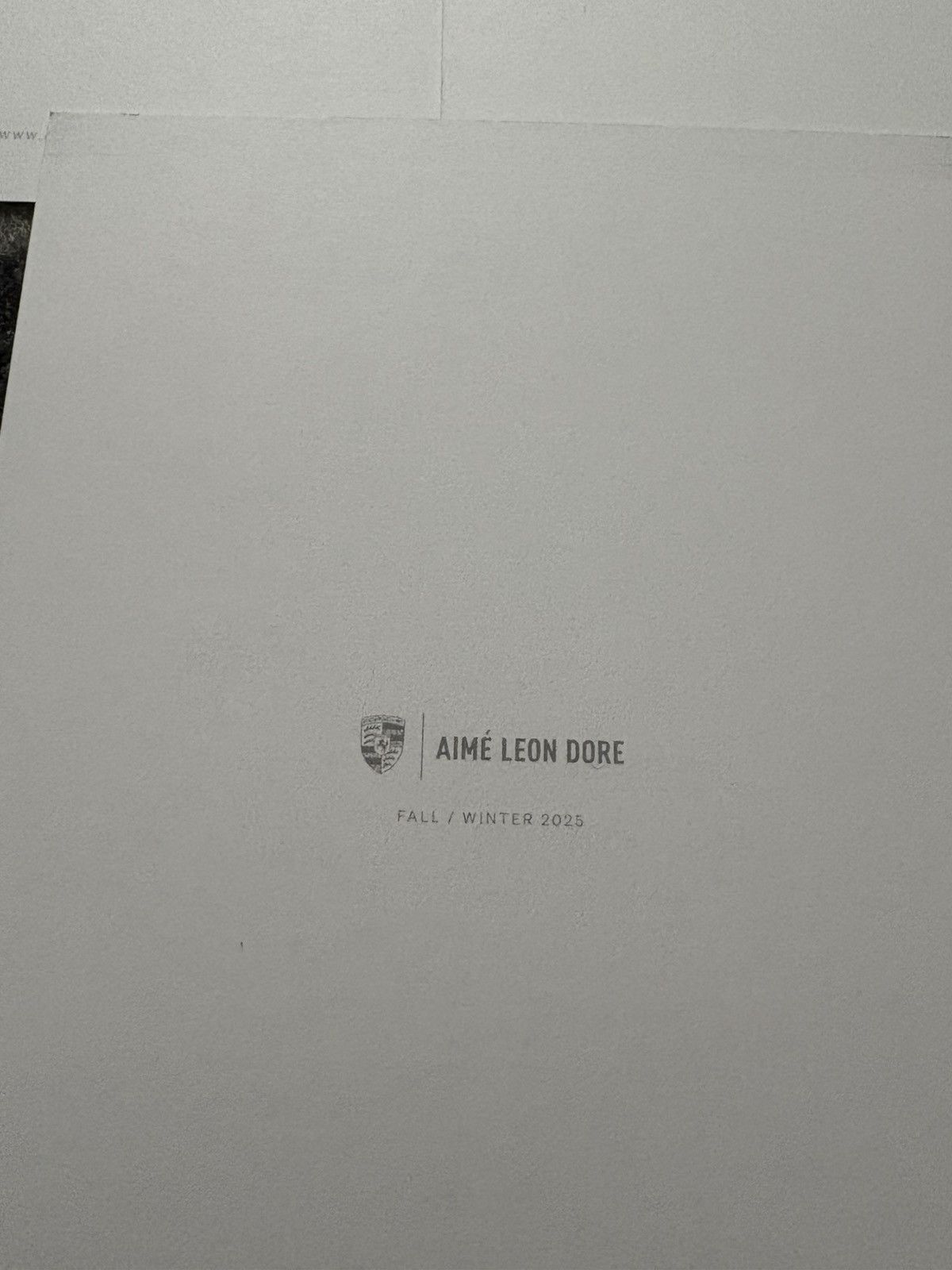 Aime Leon Dore × Porsche Design Aime Leon Dore x Porsche Postcard Set of 3 (INSTORE ONLY) Size ONE SIZE - 3 Thumbnail
