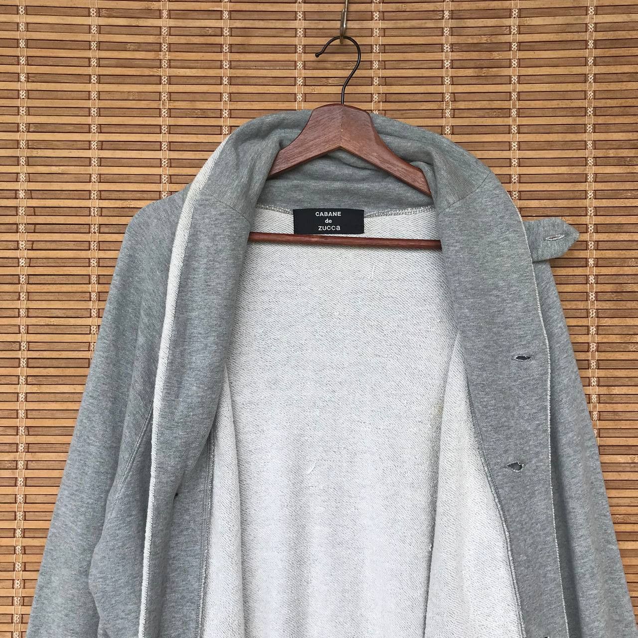CABANE de ZUCCa Minimalist Sweater Cardigan Zucca Issey Miyake Size US M / EU 48-50 / 2 - 5 Thumbnail