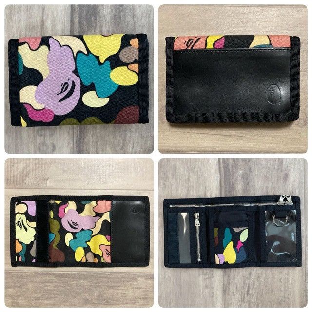 Bape × Coach BAPE × COACH ZIP AROUND WALLET MULTI COLOR a bathing